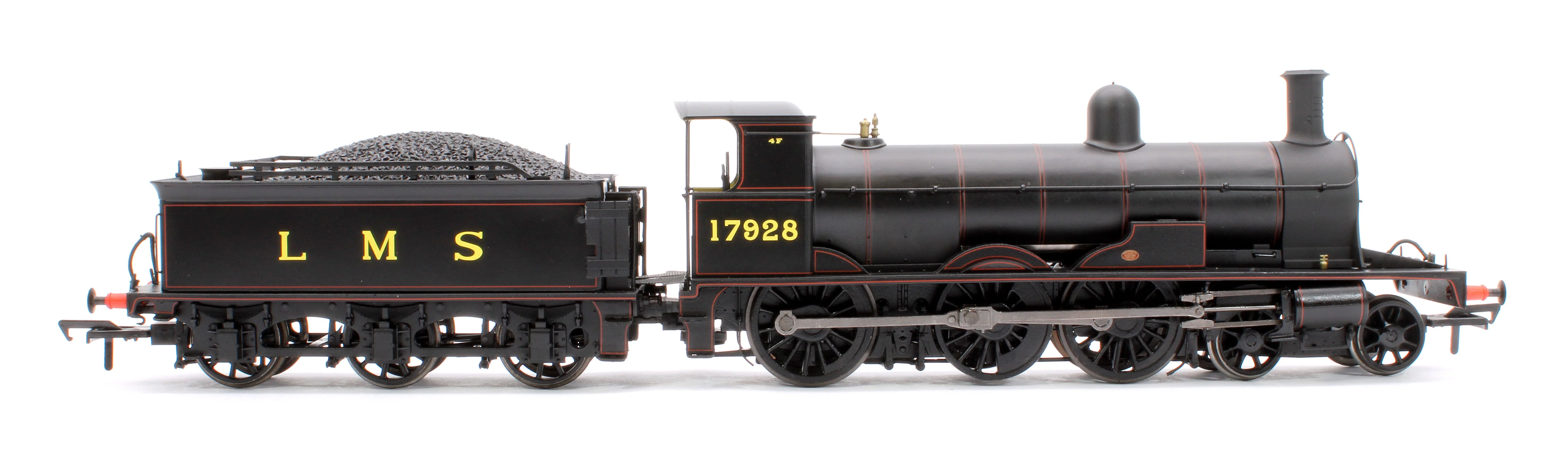 914505 Highland Railways Jones Goods 4-6-0 Steam Locomotive No.17928, LMS lined black (DCC Sound) - Image 6
