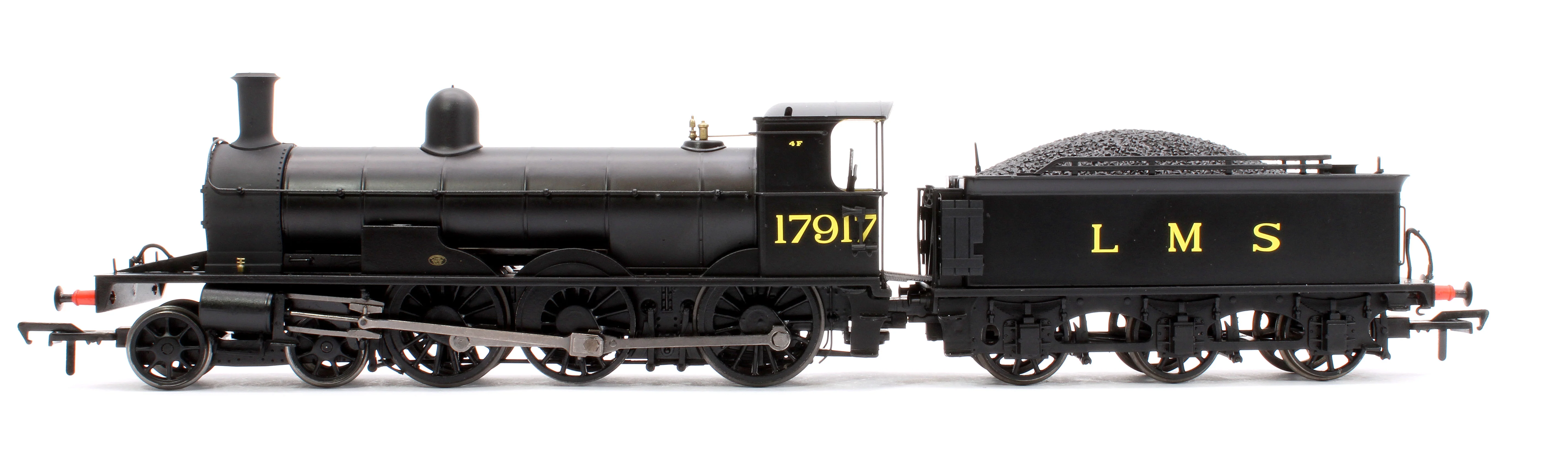 914506 Highland Railways Jones Goods 4-6-0 Steam Locomotive No.17917, LMS unlined black (late) DCC Sound - Image 5