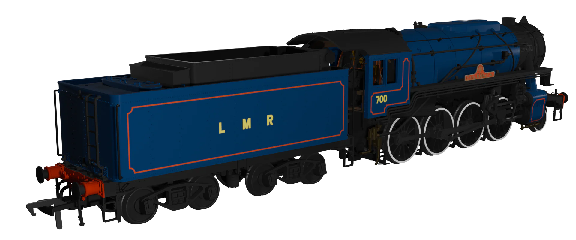 926505 USATC S160 2-8-0 Major General Carl R Gray Jr LMR Blue No.700 Steam Locomotive - DCC Sound - Image 5