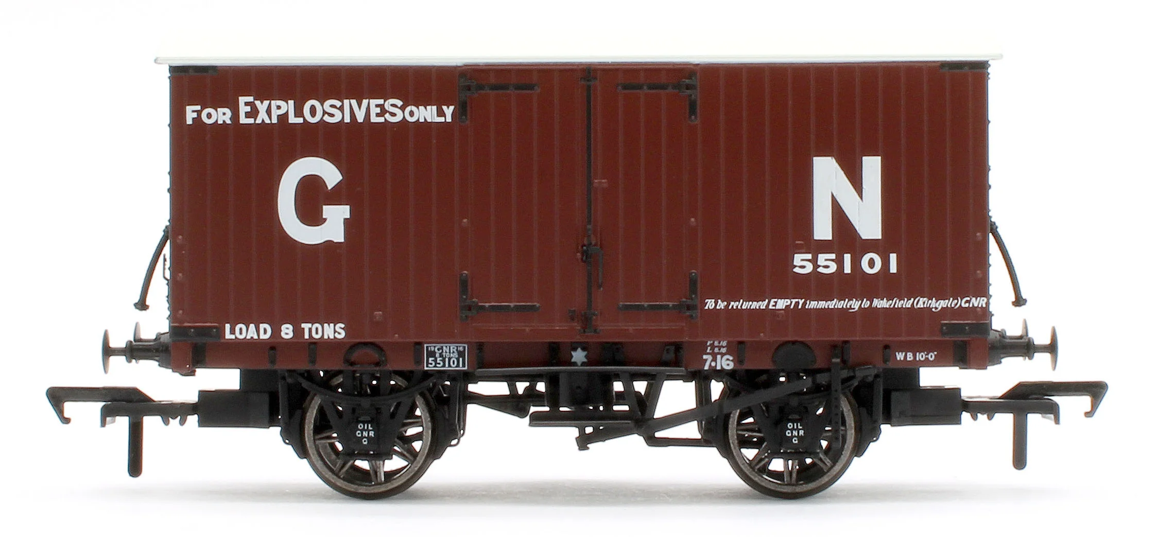 930003 GNR 8 Ton Van - GN Explosives Livery No.55101 - Image 2