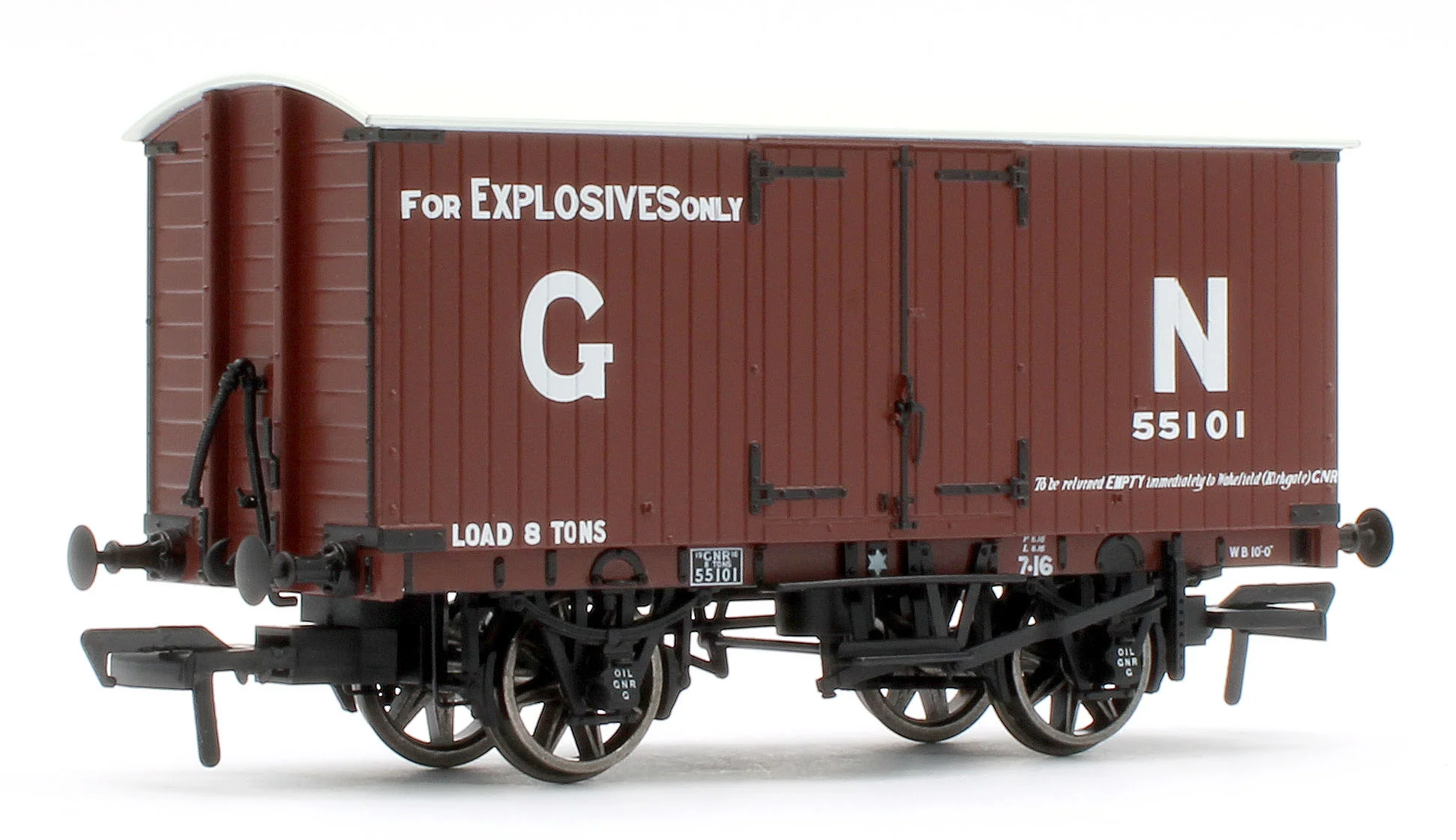 930003 GNR 8 Ton Van - GN Explosives Livery No.55101 - Image 3
