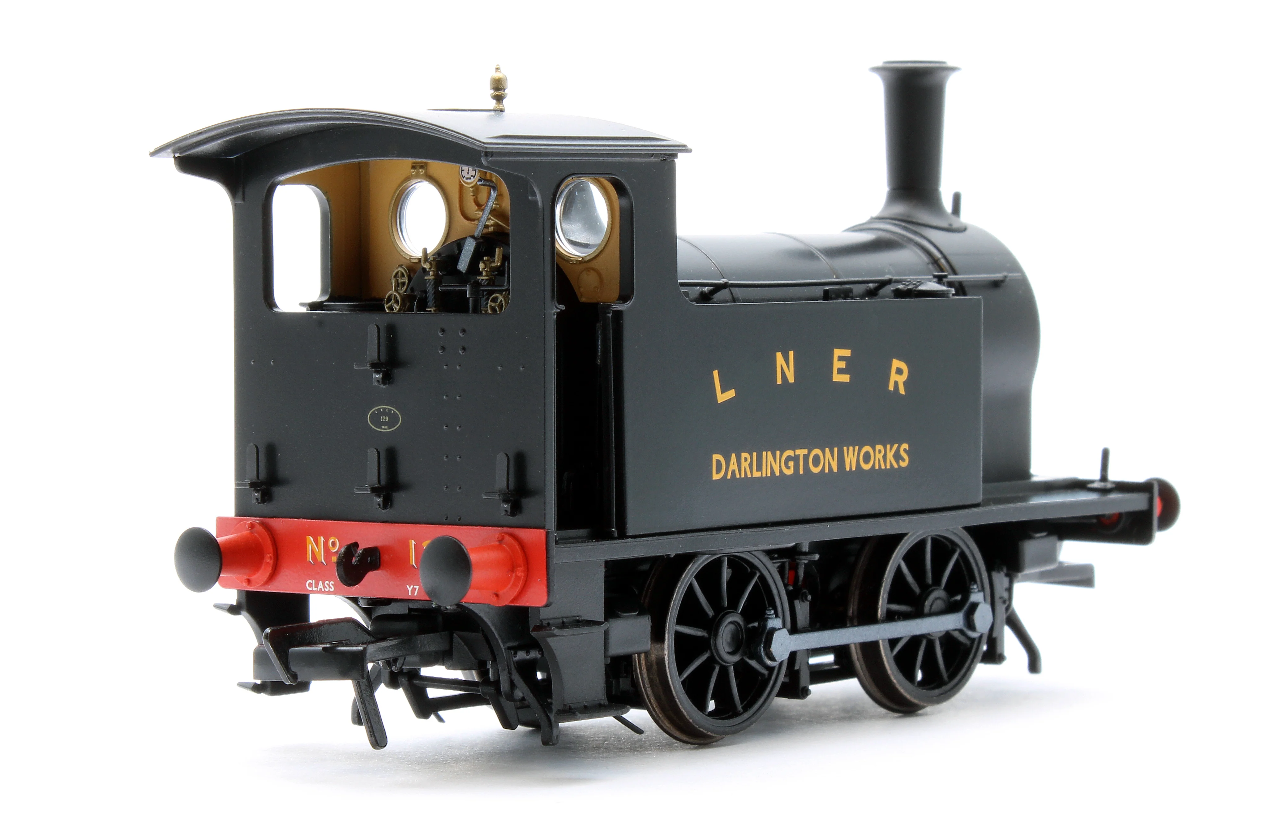 932004 LNER Y7 - No.129 Darlington Works Livery Steam Locomotive - Image 7