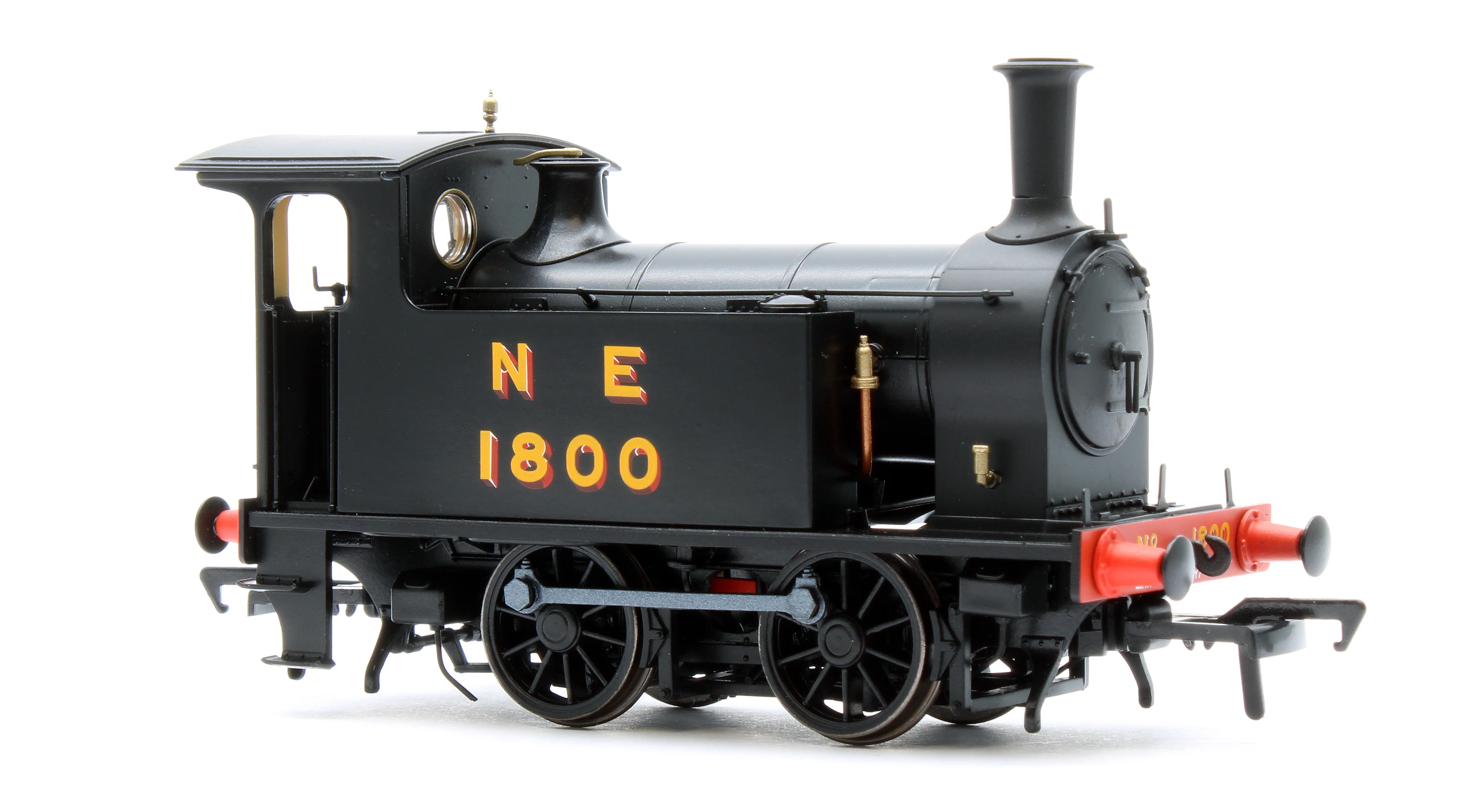 932005 LNER Y7 - No.1800 NE Wartime Livery Steam Locomotive - Image 2