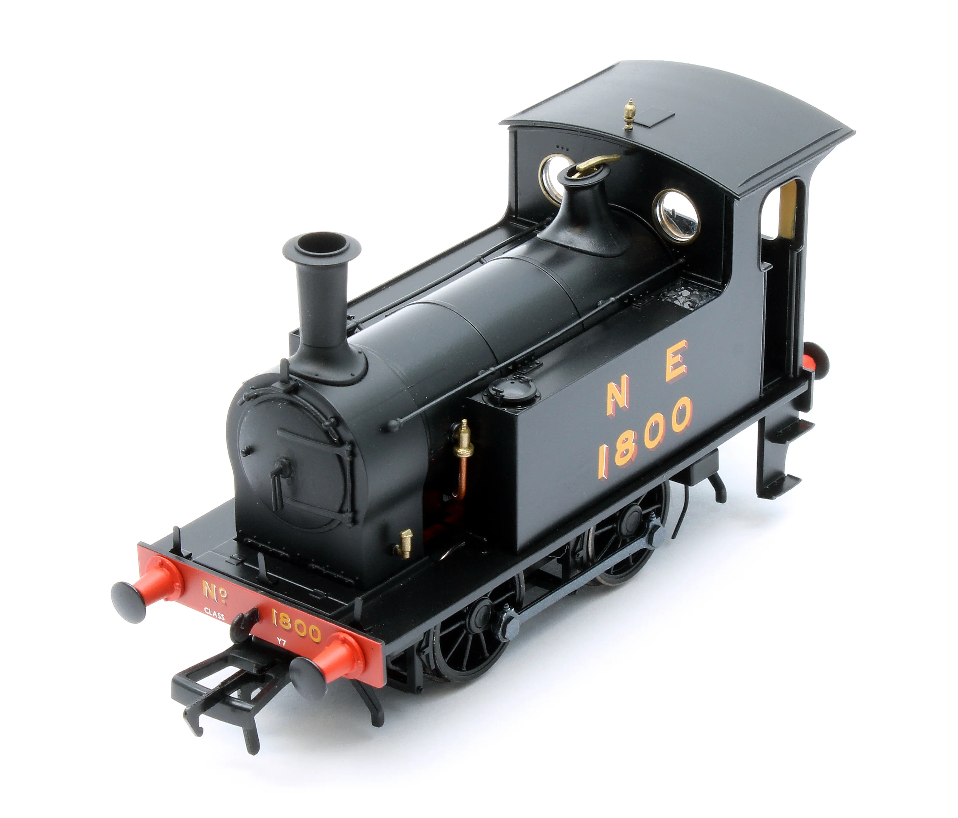 932005 LNER Y7 - No.1800 NE Wartime Livery Steam Locomotive - Image 8