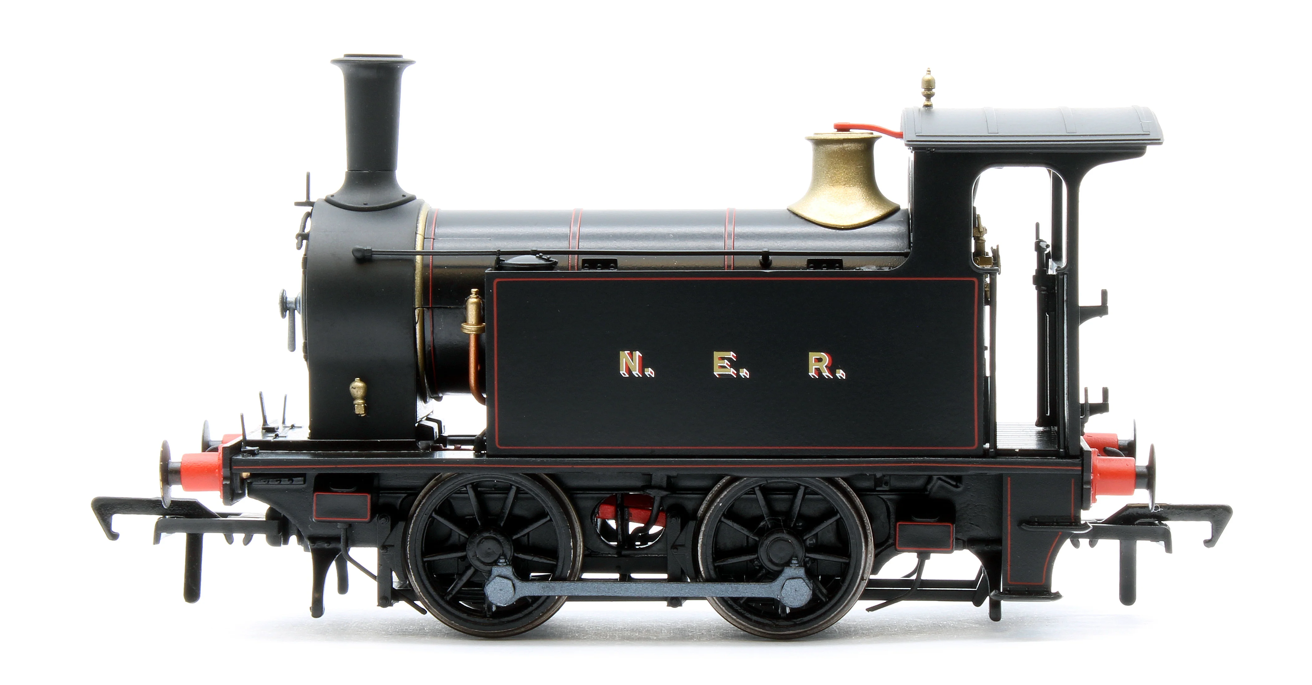 932503 NER H Class - No.1303 NER Lined Black Steam Locomotive - DCC Sound - Image 5