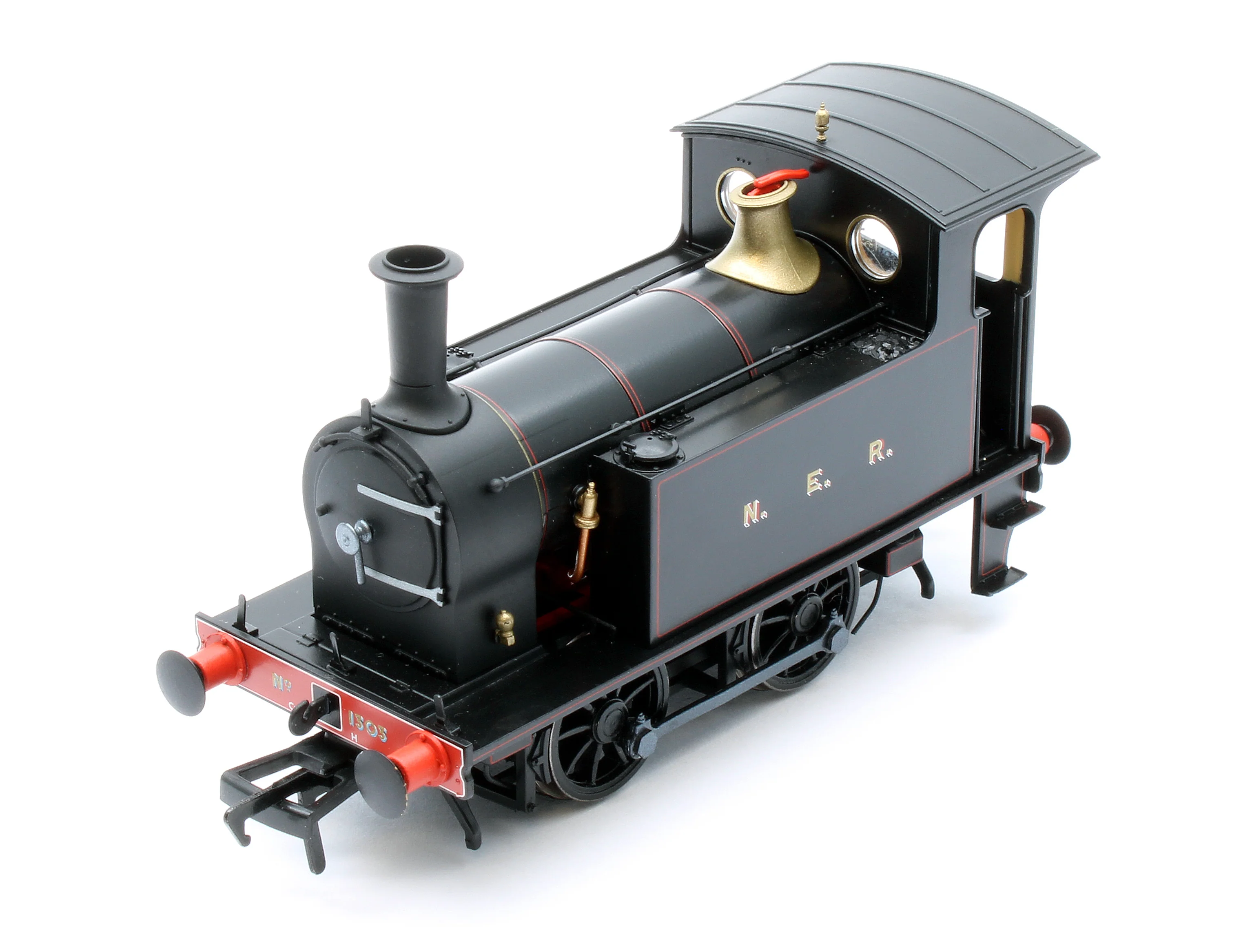 932503 NER H Class - No.1303 NER Lined Black Steam Locomotive - DCC Sound - Image 8