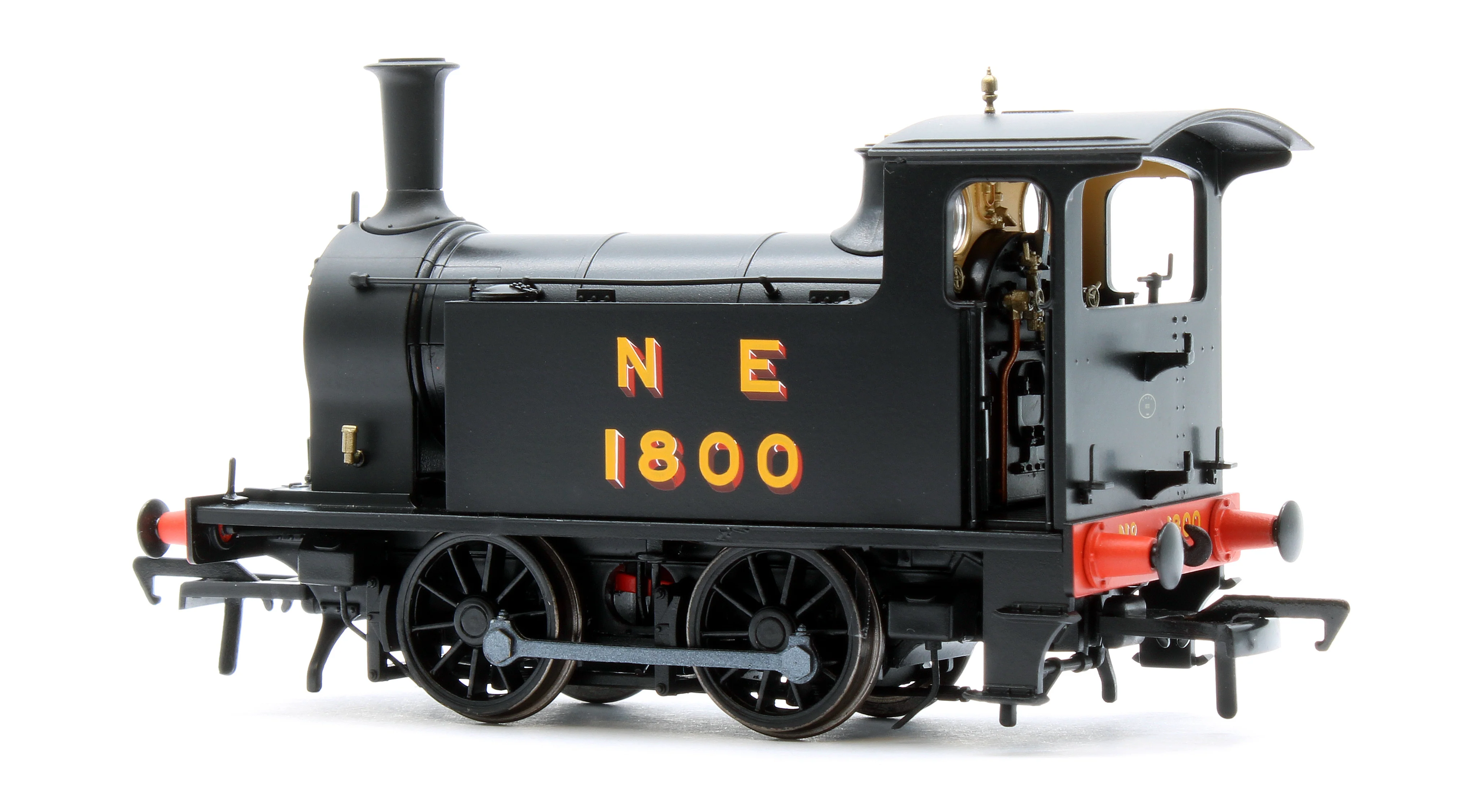 932505 LNER Y7 - No.1800 NE Wartime Livery Steam Locomotive - DCC Sound - Image 4