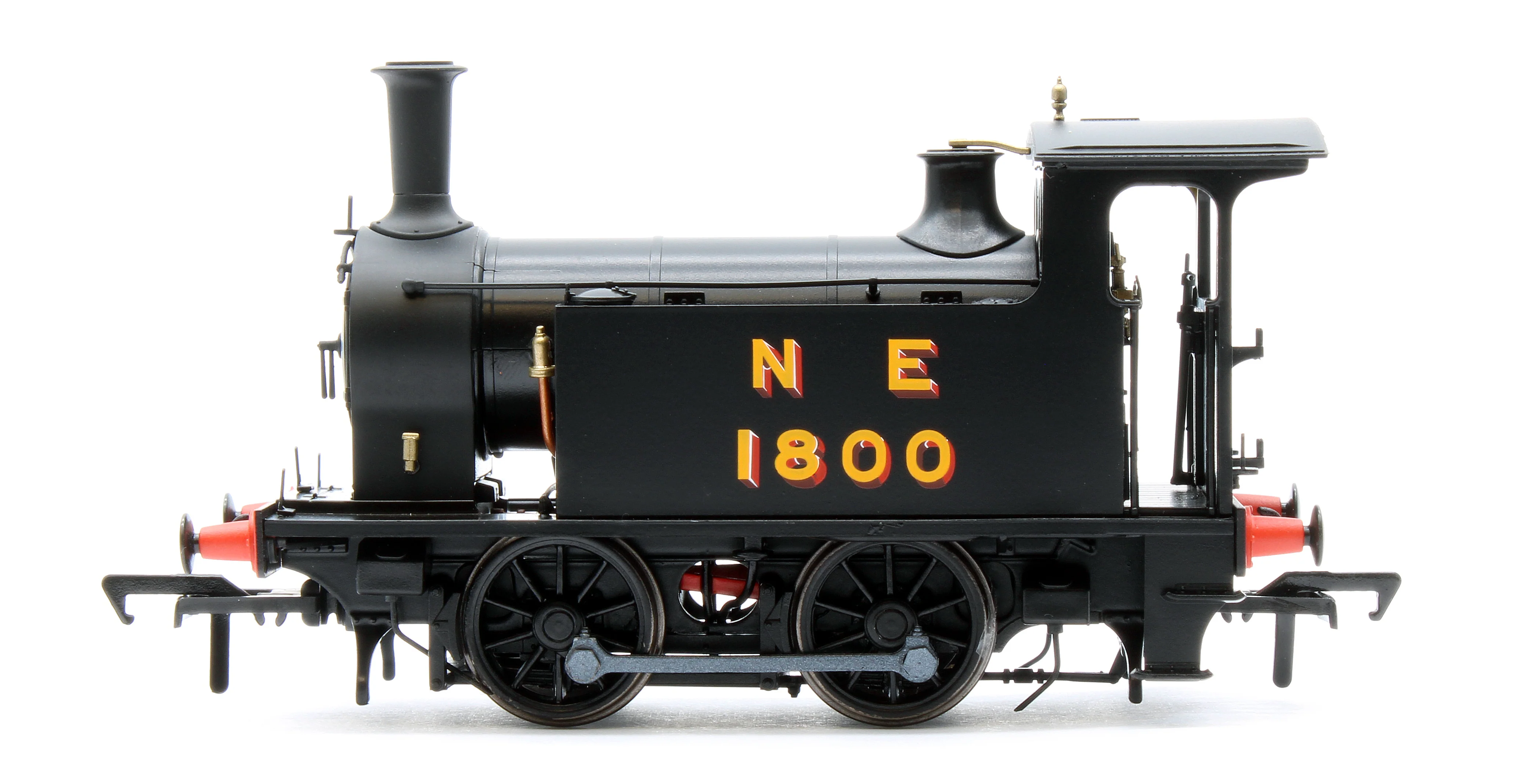 932505 LNER Y7 - No.1800 NE Wartime Livery Steam Locomotive - DCC Sound - Image 5