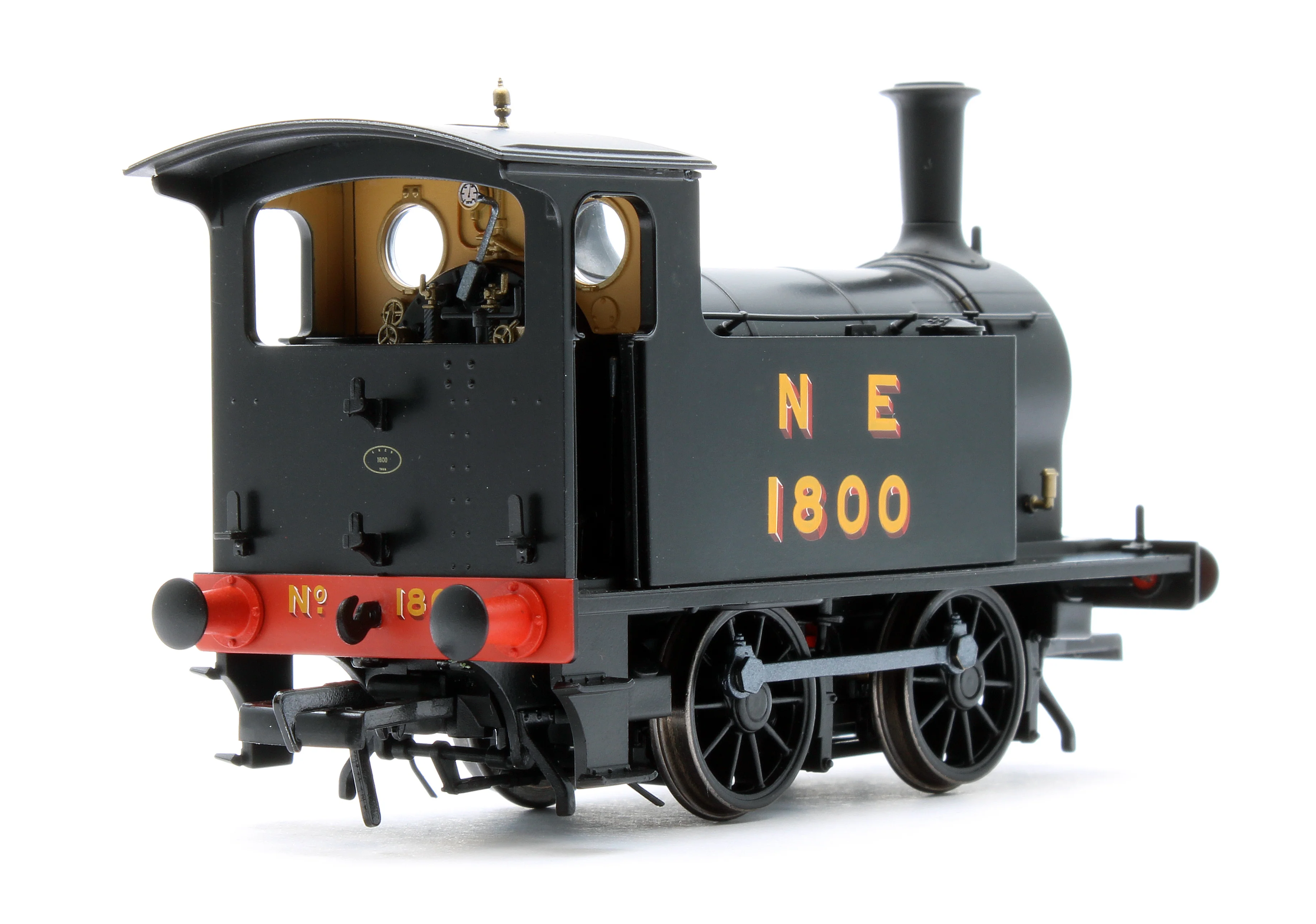 932505 LNER Y7 - No.1800 NE Wartime Livery Steam Locomotive - DCC Sound - Image 7
