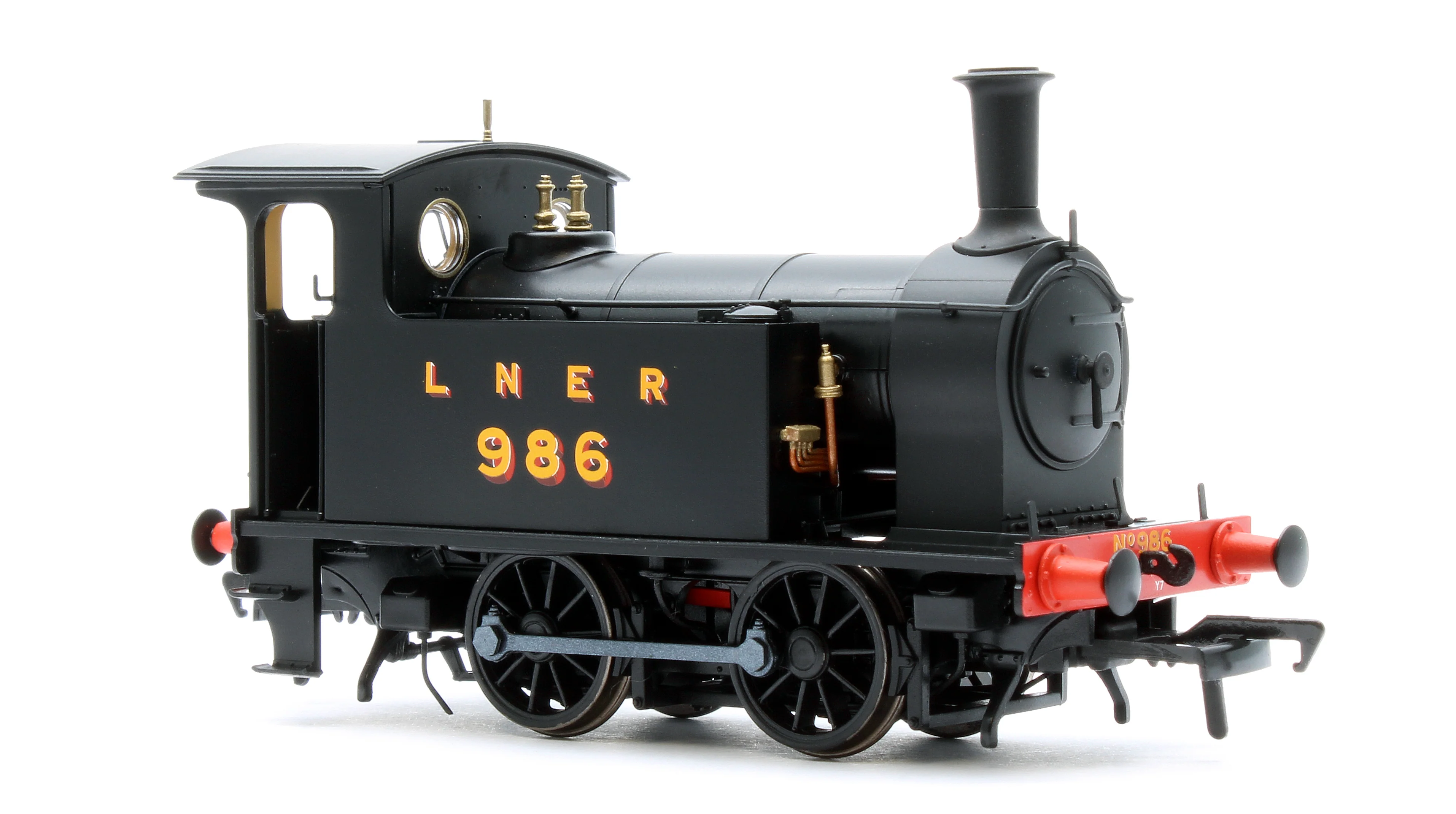 932506 LNER Y7 - No.986 LNER Livery Steam Locomotive - DCC Sound - Image 2