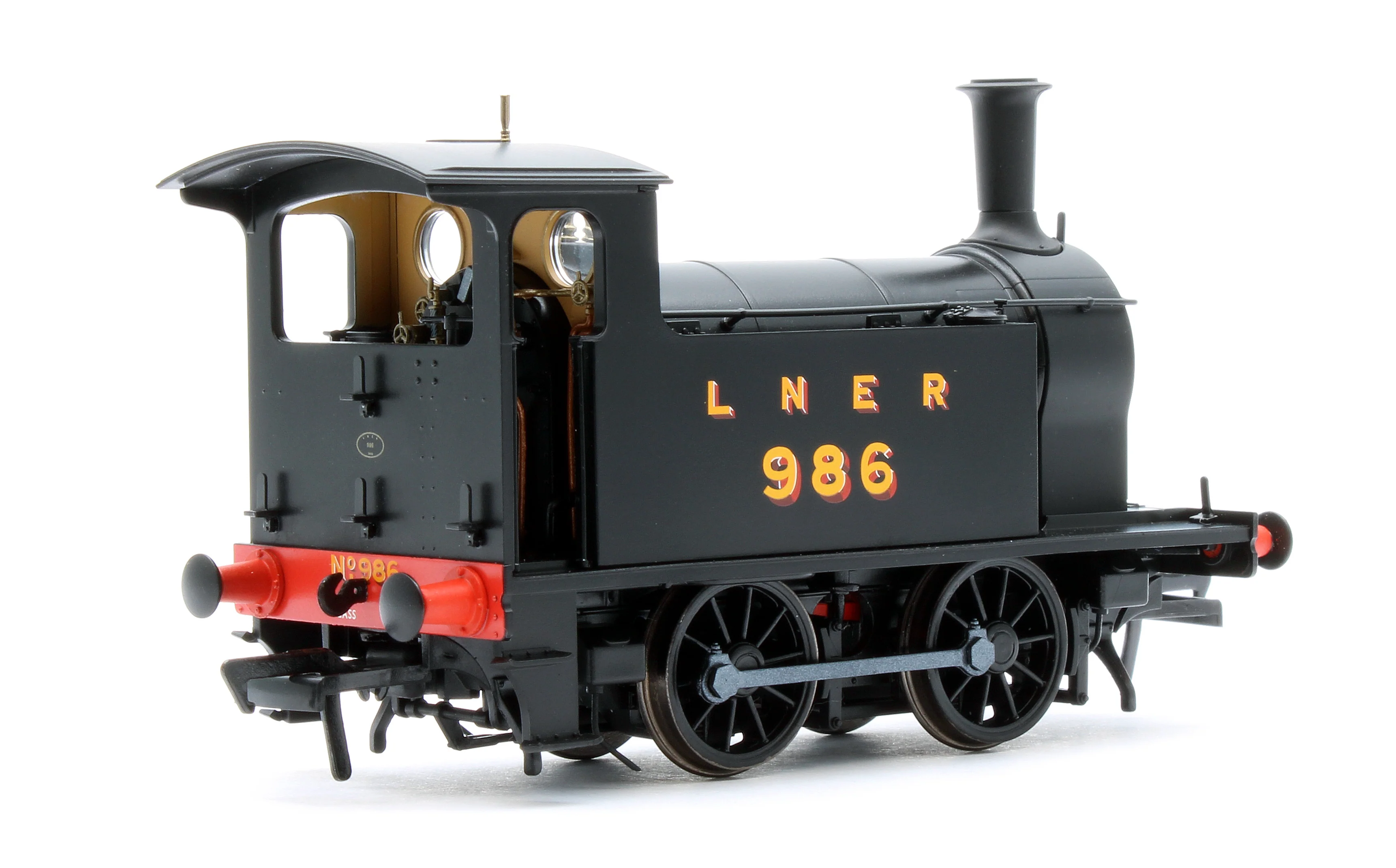 932506 LNER Y7 - No.986 LNER Livery Steam Locomotive - DCC Sound - Image 3