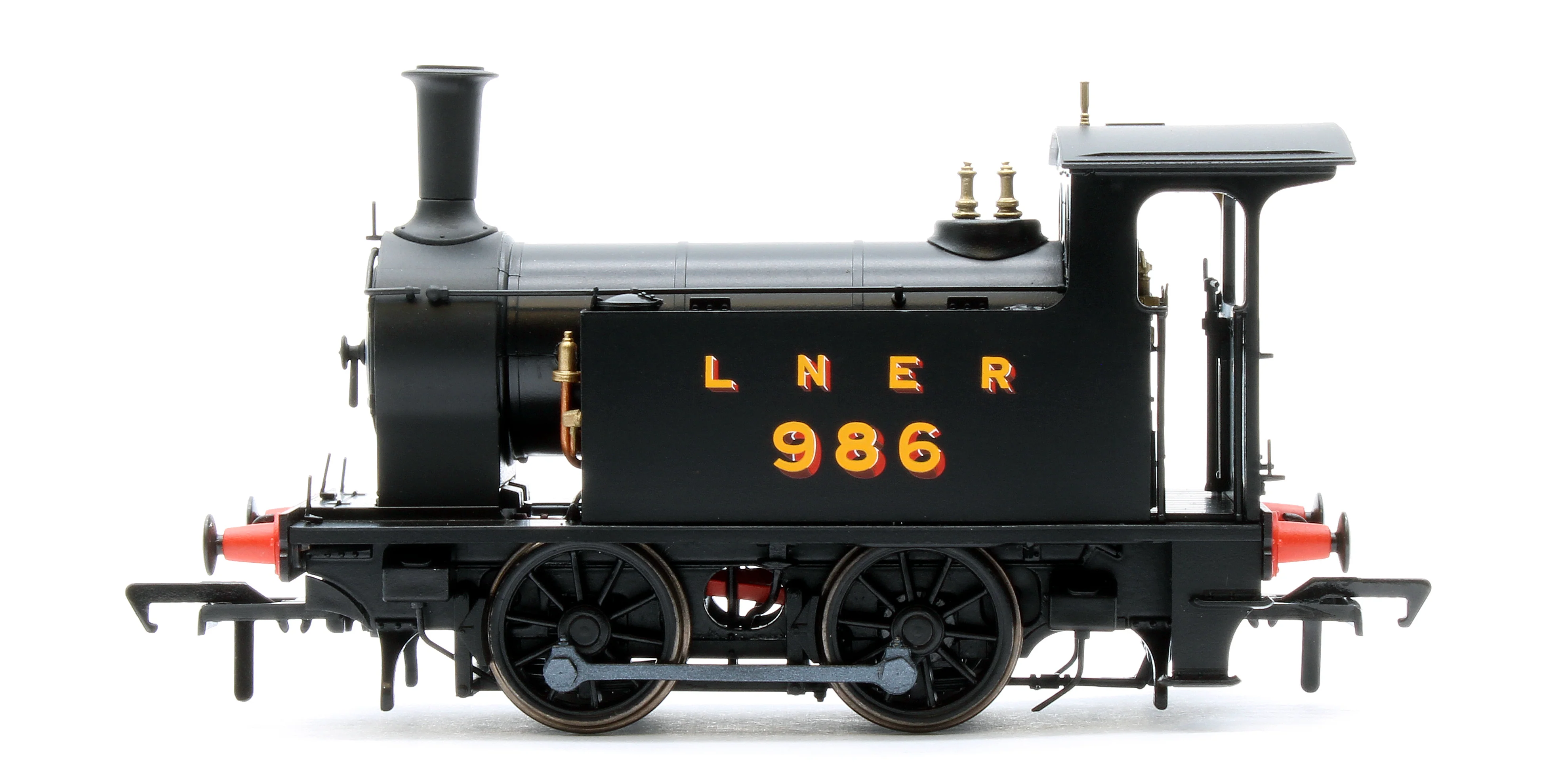 932506 LNER Y7 - No.986 LNER Livery Steam Locomotive - DCC Sound - Image 5