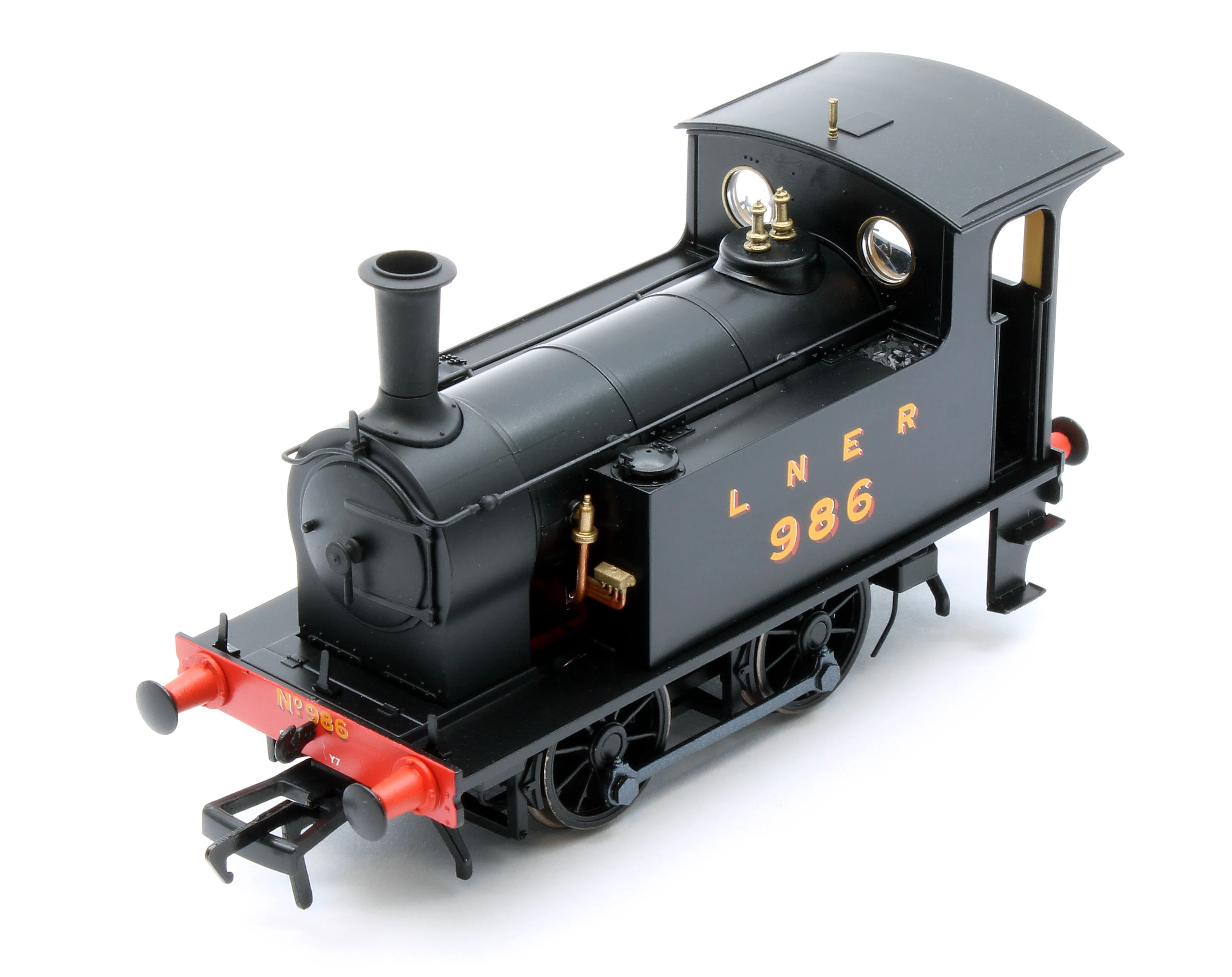 932506 LNER Y7 - No.986 LNER Livery Steam Locomotive - DCC Sound - Image 8