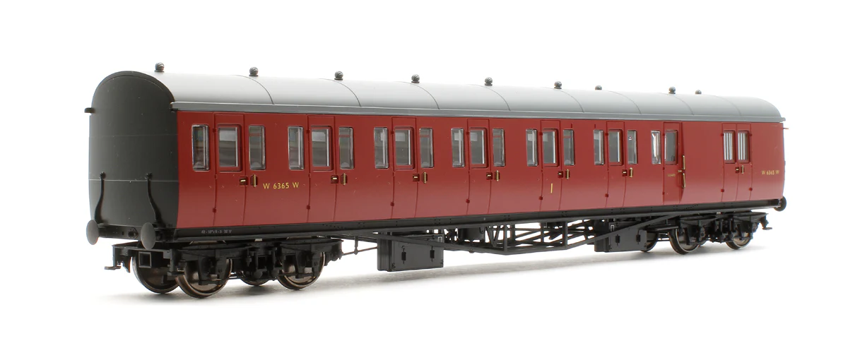 946003 Dia E140 B Set - No.6365 & 6366 BR Crimson - Image 3