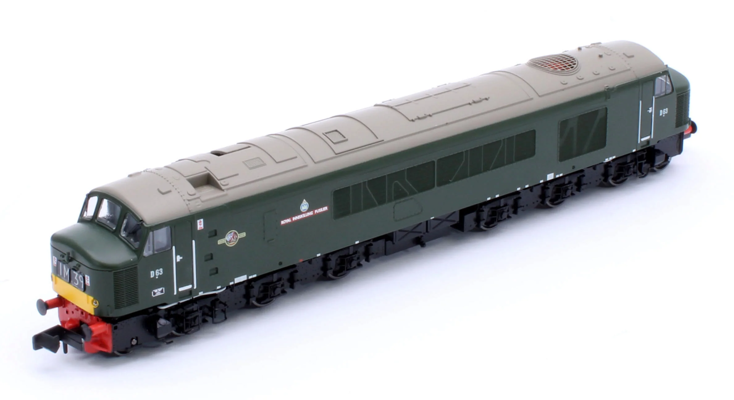 948103 Class 45 D63 "Royal Inniskilling Fusilier" BR Economy Green Diesel Locomotive - Image 10