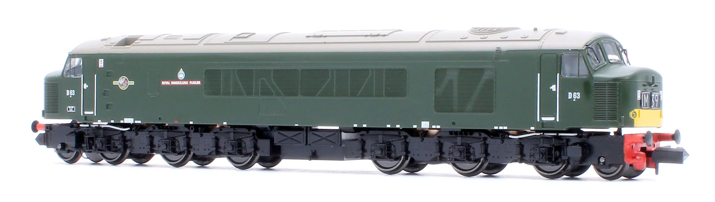948103 Class 45 D63 "Royal Inniskilling Fusilier" BR Economy Green Diesel Locomotive - Image 3