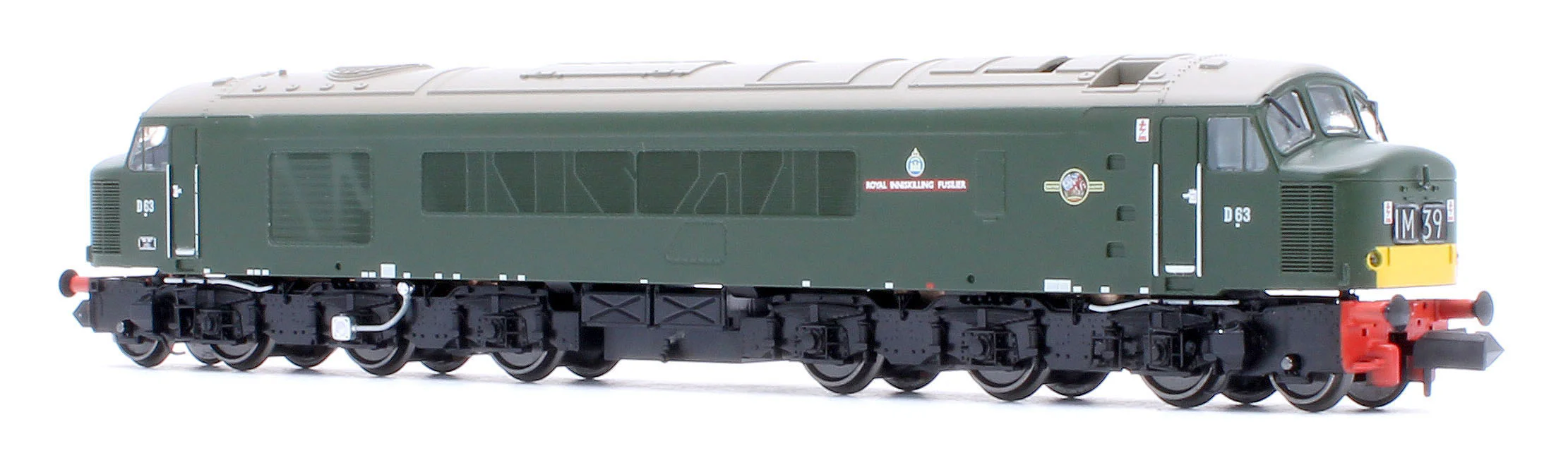948103 Class 45 D63 "Royal Inniskilling Fusilier" BR Economy Green Diesel Locomotive - Image 5