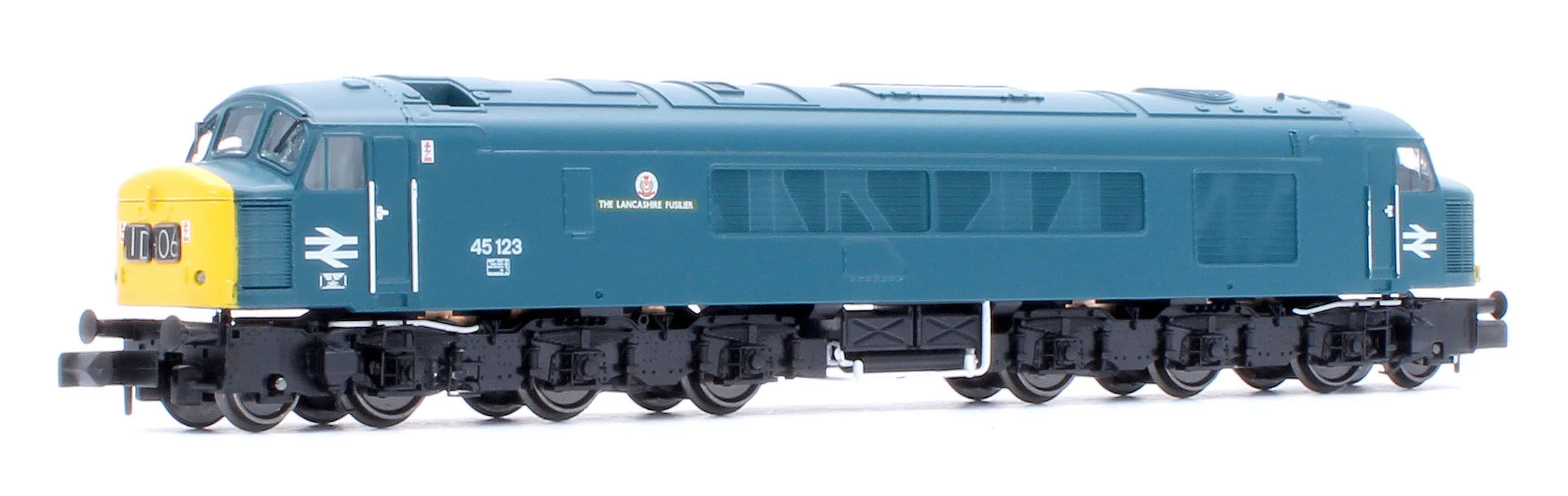 948106 Class 45 45123 "The Lancashire Fusilier" BR Blue With Headcode Blinds