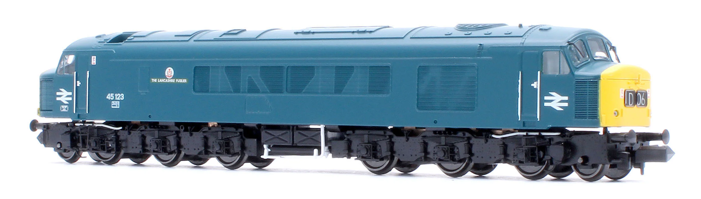 948106 Class 45 45123 "The Lancashire Fusilier" BR Blue With Headcode Blinds - Image 3