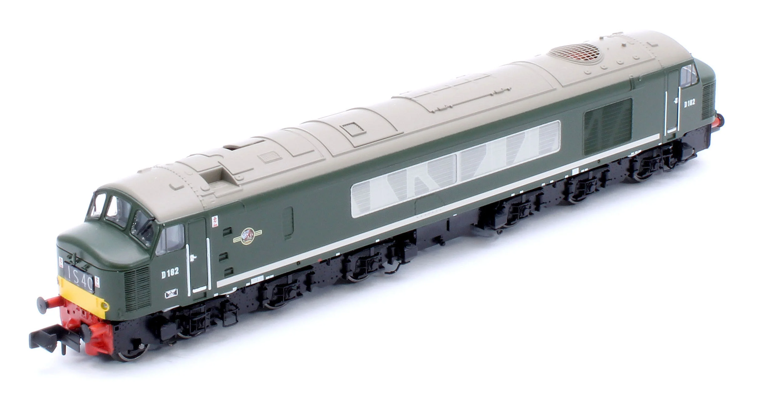 948202 Class 46 D182 BR Green With Small Yellow Panels Diesel Locomotive - Image 10