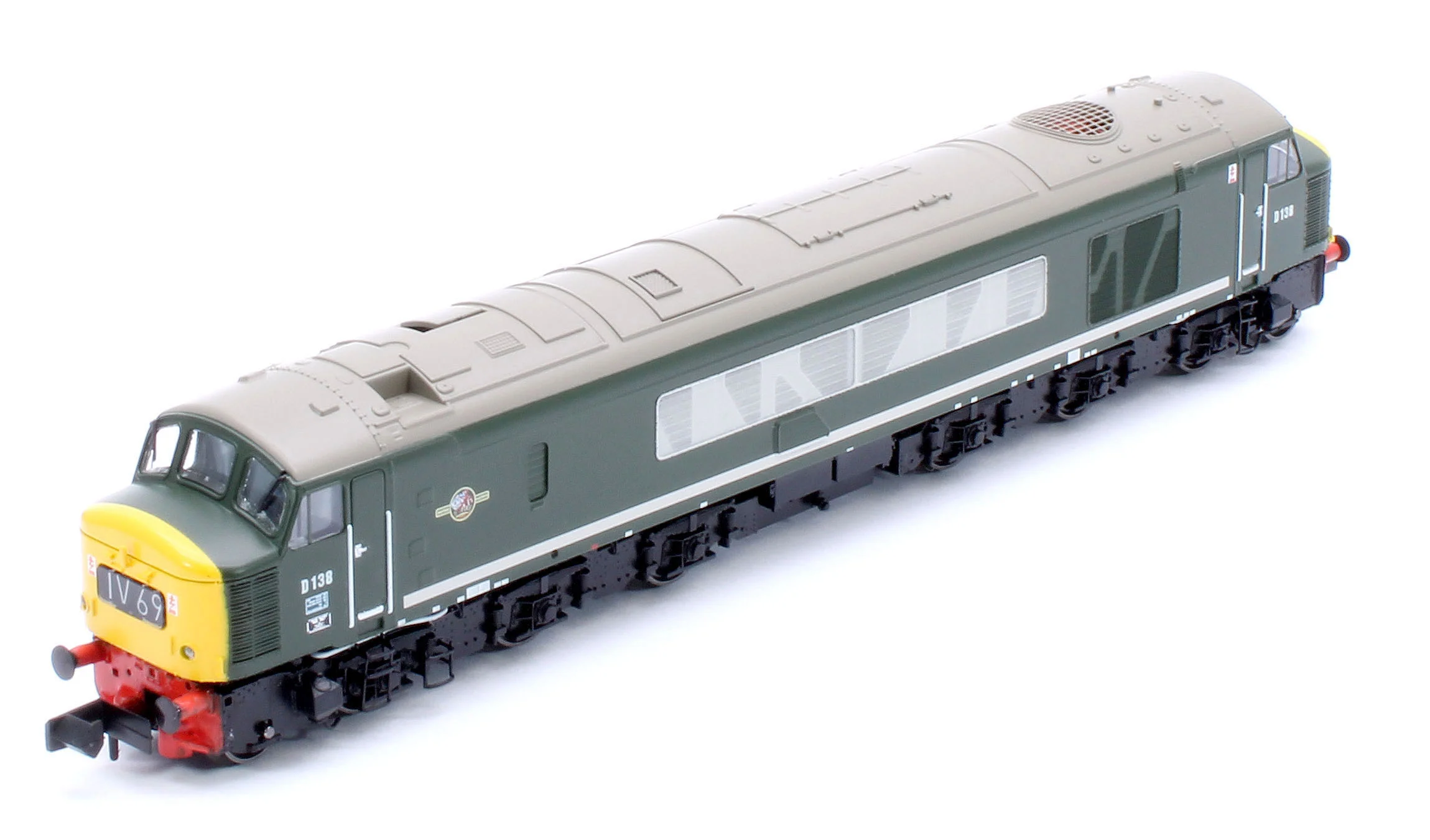 948203 Class 46 D138 BR Green With Full Yellow Ends Diesel Locomotive - Image 10