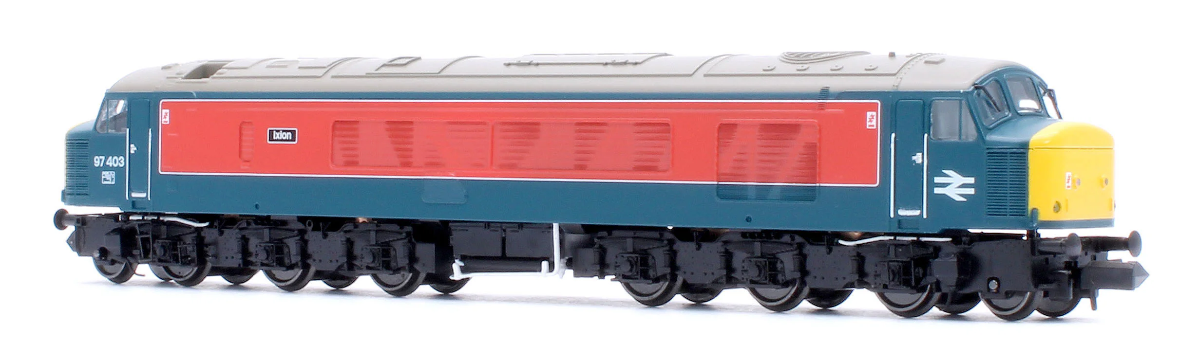 948207 Class 46 97403 Ixion RTC Blue/Red With Sealed Beam Headlights Diesel Locomotive - Image 3