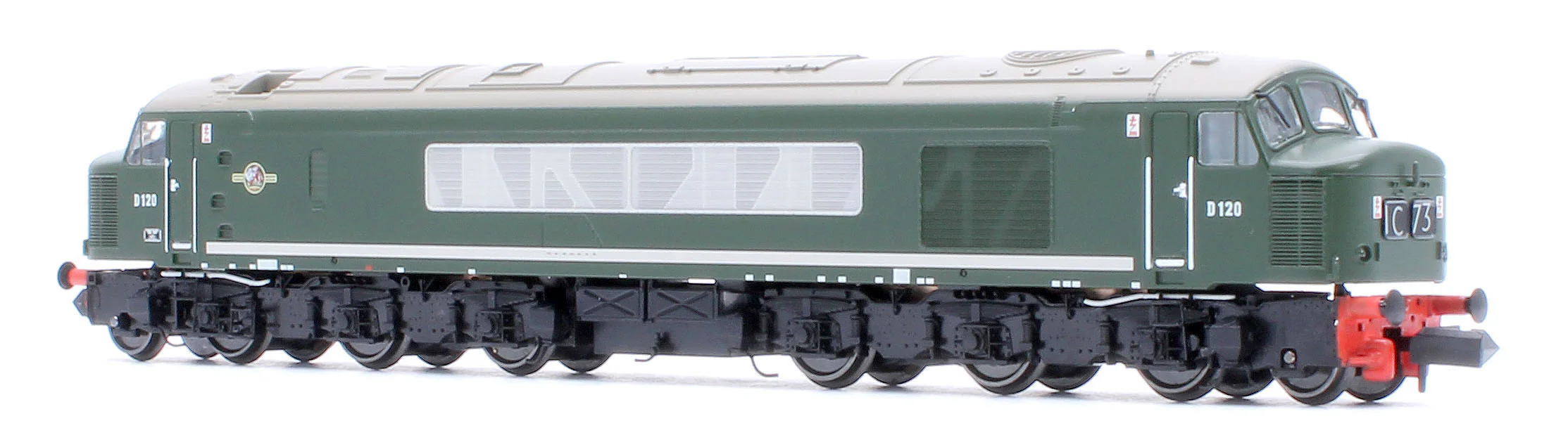 948601 Class 45 D120 Plain BR Green Diesel Locomotive - DCC Sound - Image 3