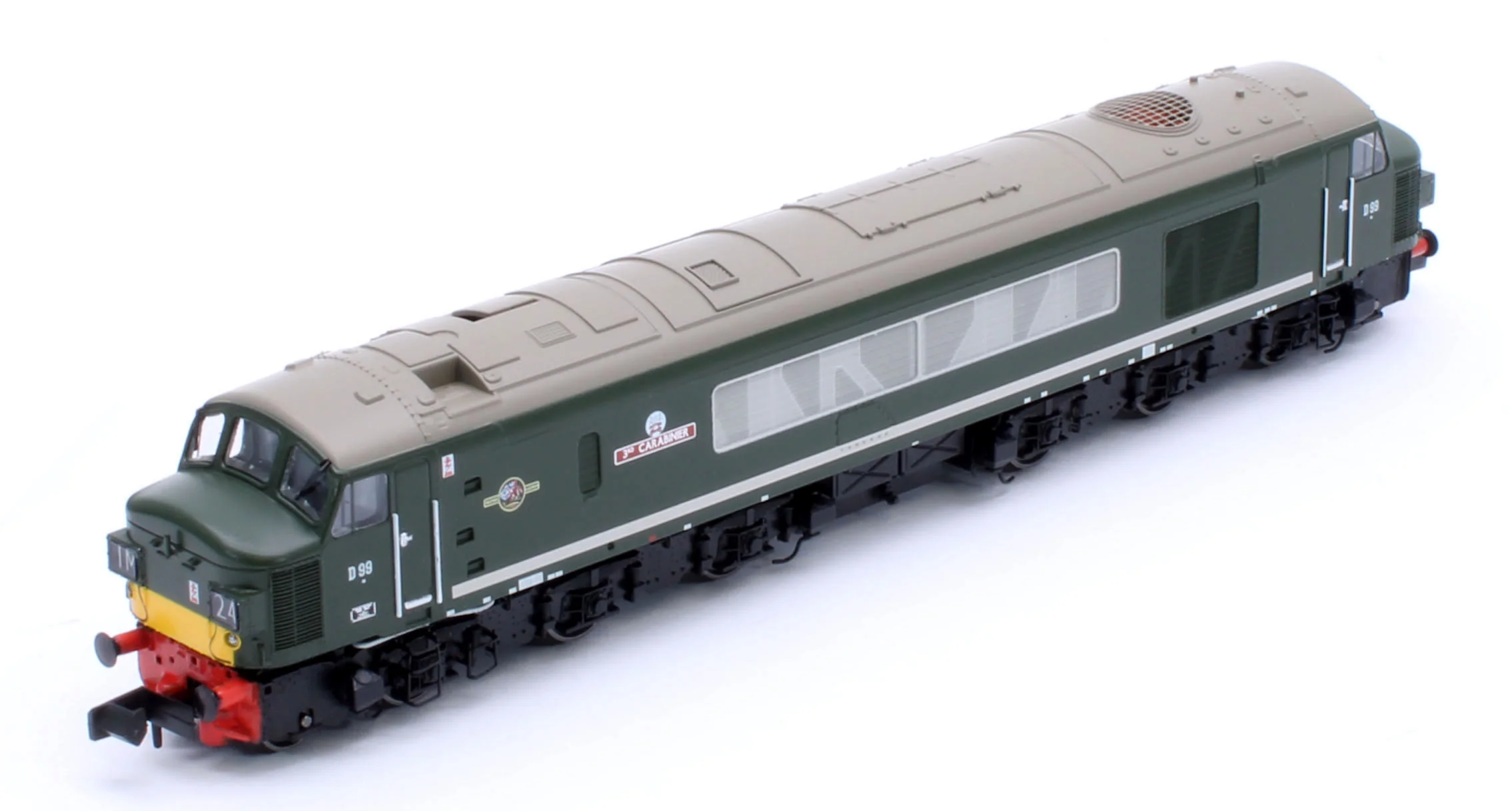 948602 Class 45 D99 "3rd Carabinier" BR Green With Small Yellow Panels Diesel Locomotive - DCC Sound - Image 10