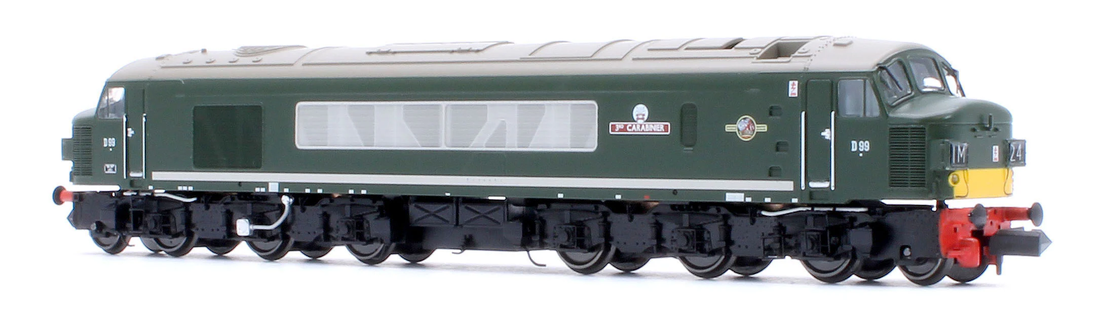 948602 Class 45 D99 "3rd Carabinier" BR Green With Small Yellow Panels Diesel Locomotive - DCC Sound - Image 5