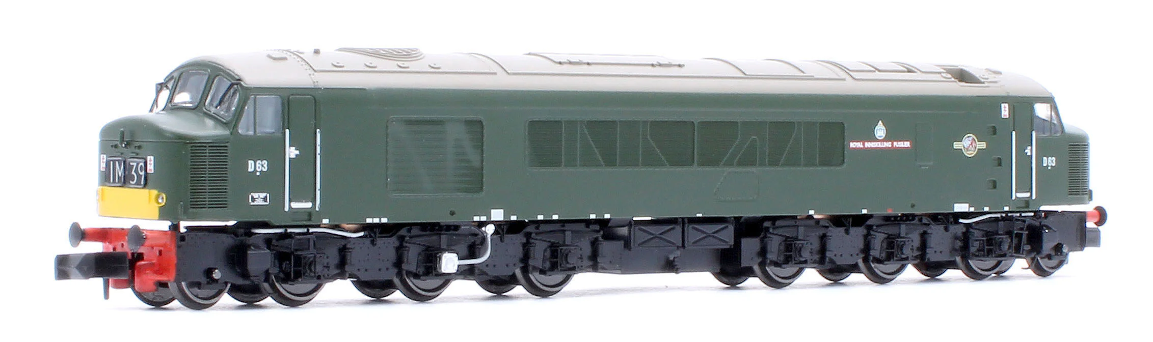 948603 Class 45 D63 "Royal Inniskilling Fusilier" BR Economy Green Diesel Locomotive - DCC Sound - Image 4