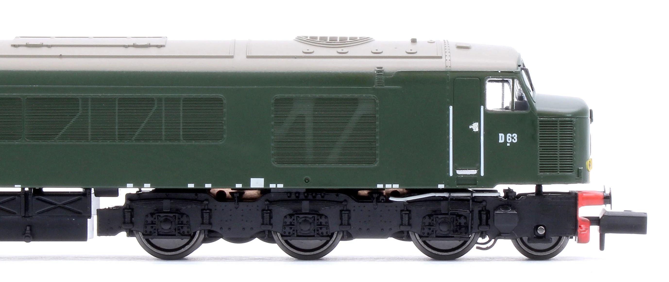 948603 Class 45 D63 "Royal Inniskilling Fusilier" BR Economy Green Diesel Locomotive - DCC Sound - Image 9