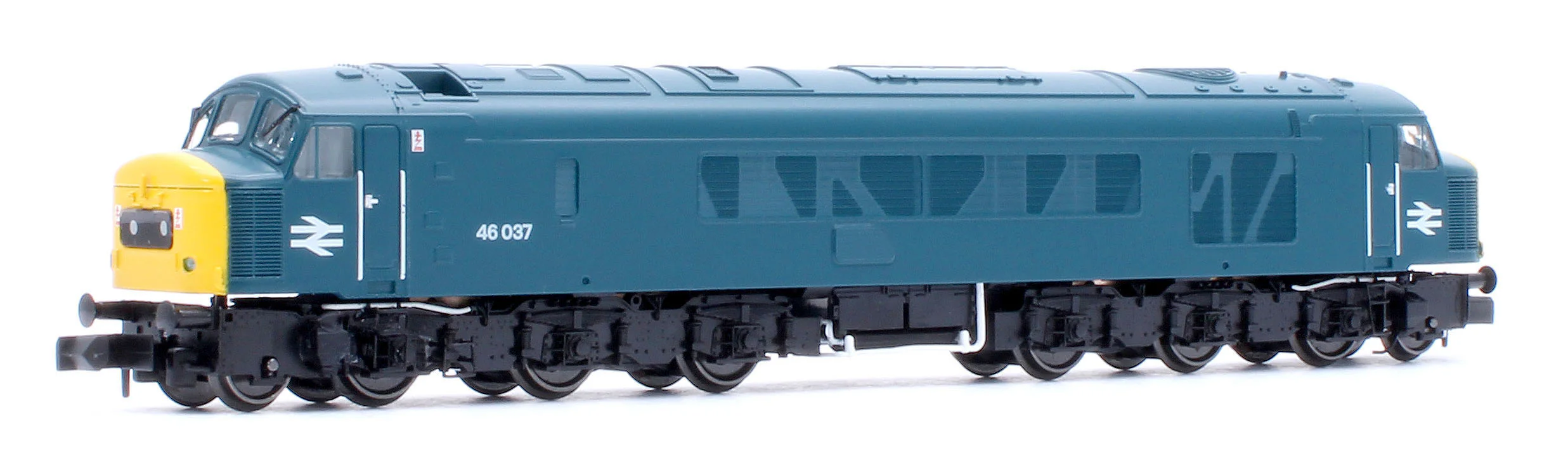 948705 Class 46 46037 BR Blue With Domino Headcodes Diesel Locomotive - DCC Sound