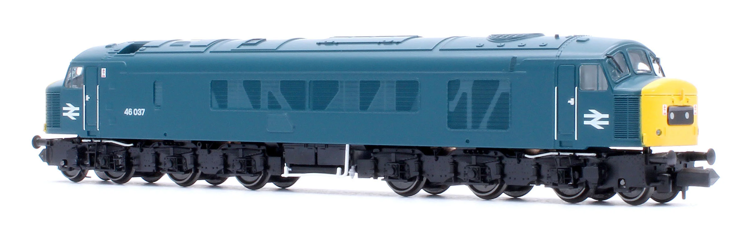 948705 Class 46 46037 BR Blue With Domino Headcodes Diesel Locomotive - DCC Sound - Image 3