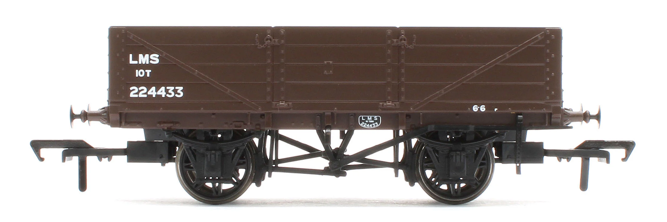 950007 LNWR D84 4-Plank Open LMS Bauxite (post-1936) No.224433 - Image 2