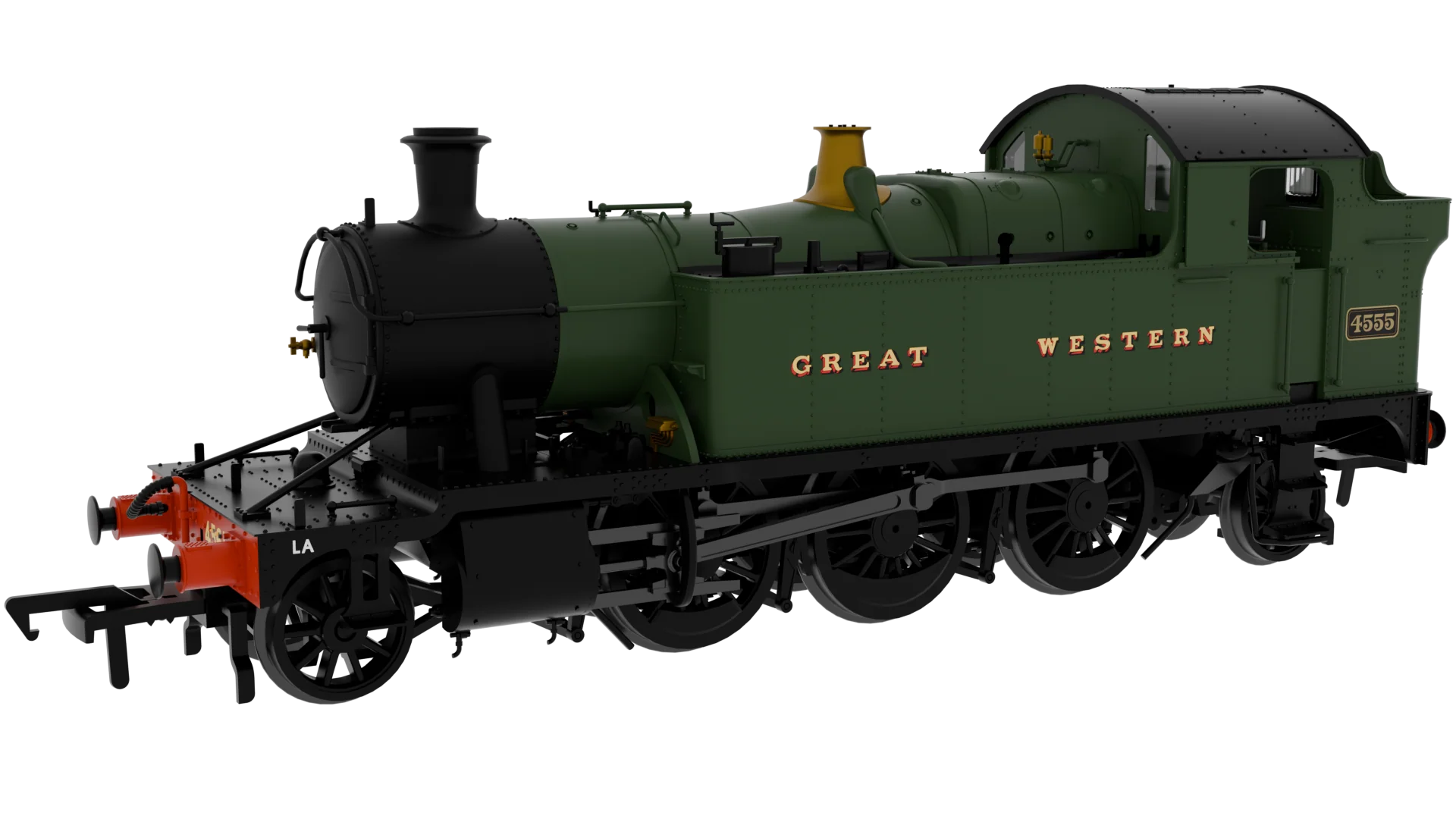 951610 GWR 45xx No.4555 Great Western Green (Preserved 1960s Condition) Steam Locomotive - DCC Sound