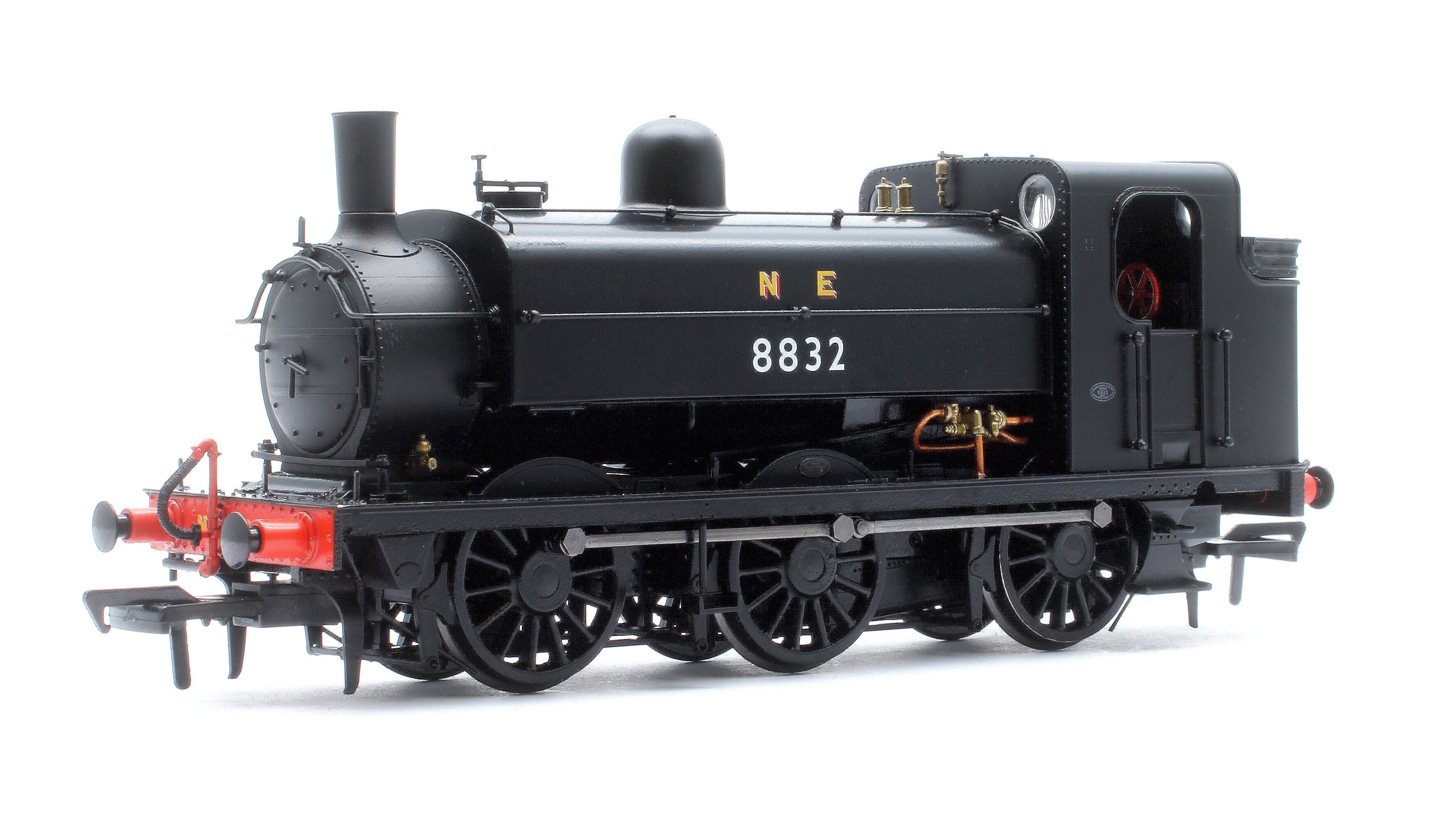 958006 LNER J52/2 No.8832 NE Plain Black Steam Tank Locomotive
