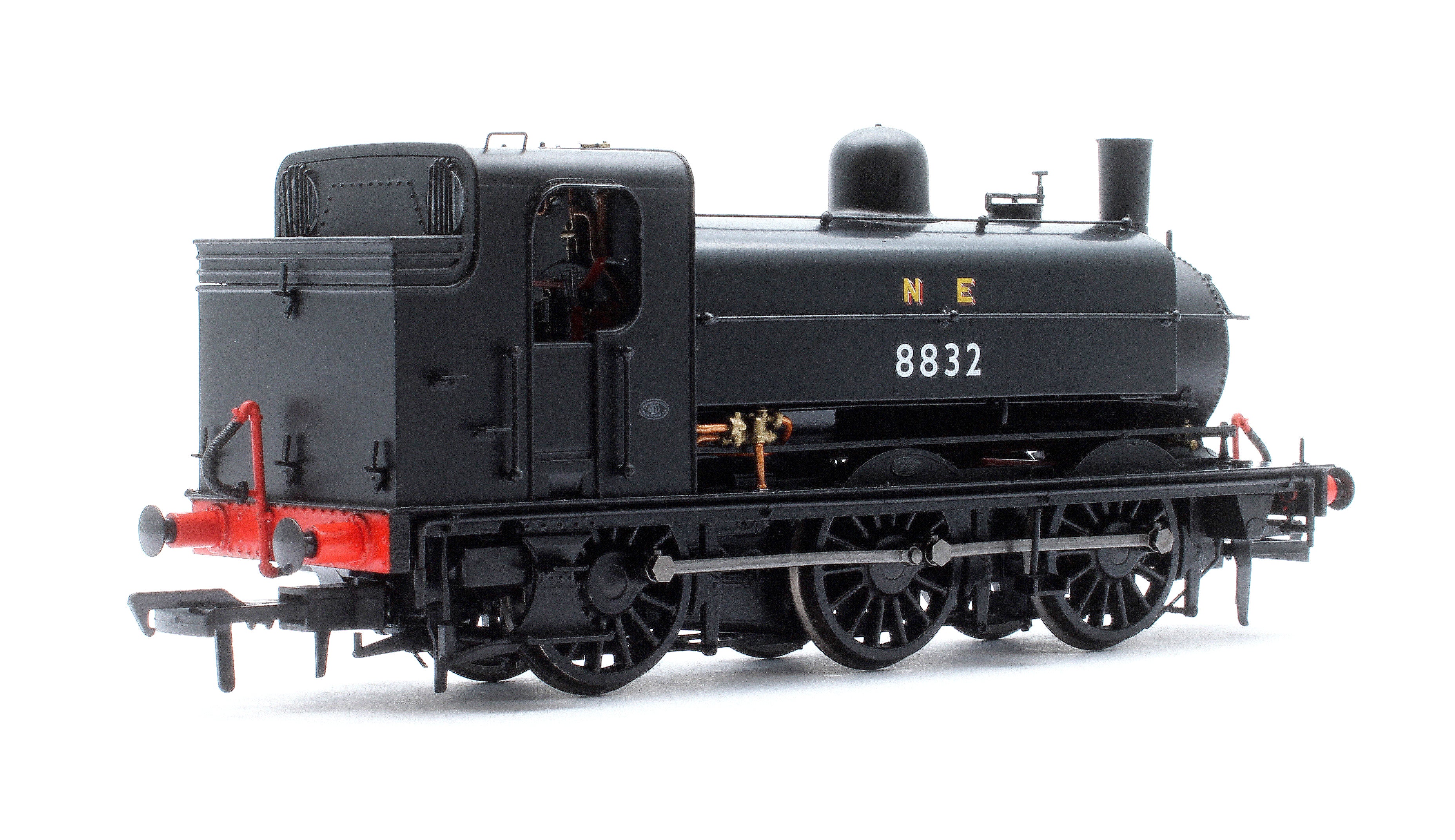 958006 LNER J52/2 No.8832 NE Plain Black Steam Tank Locomotive - Image 3