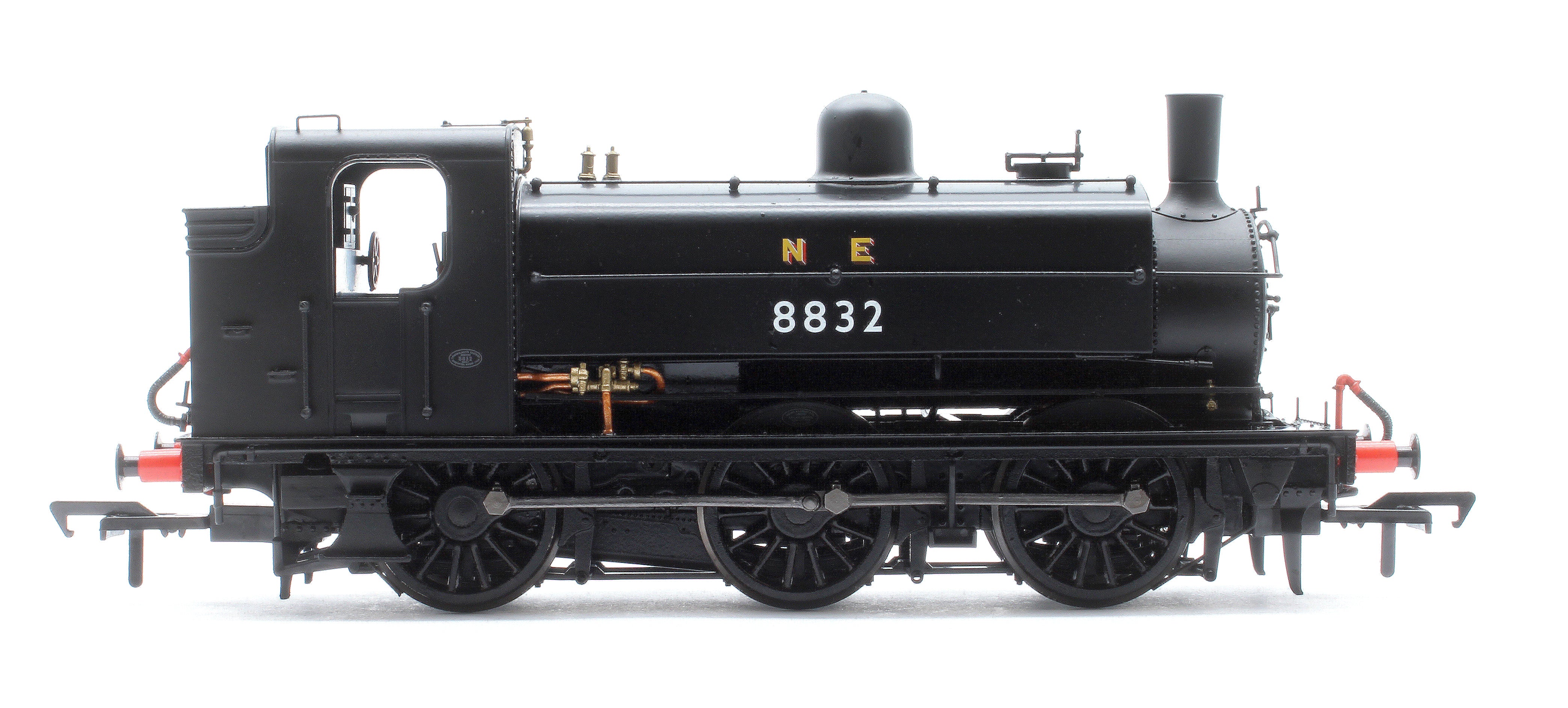 958006 LNER J52/2 No.8832 NE Plain Black Steam Tank Locomotive - Image 6