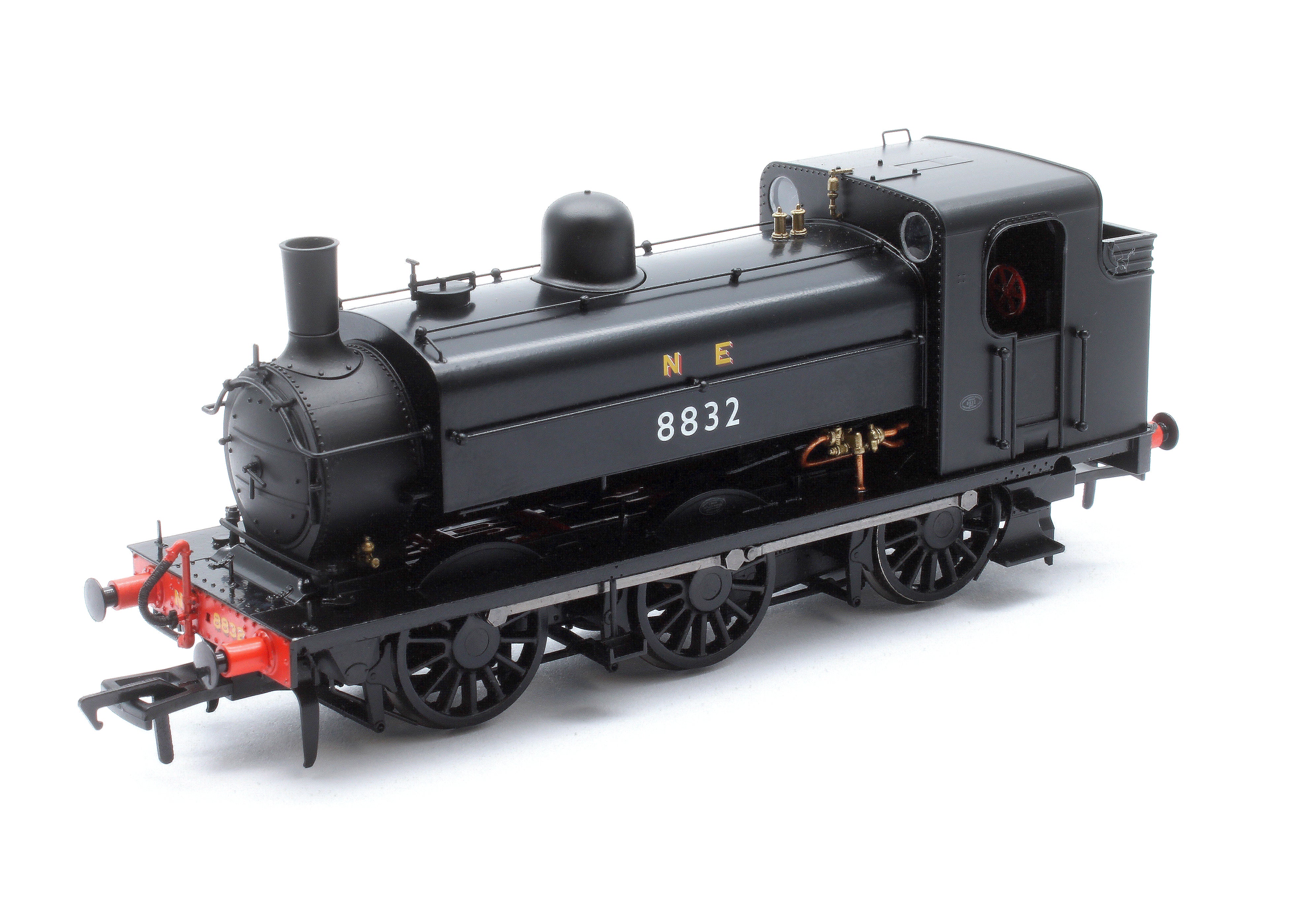 958006 LNER J52/2 No.8832 NE Plain Black Steam Tank Locomotive - Image 7