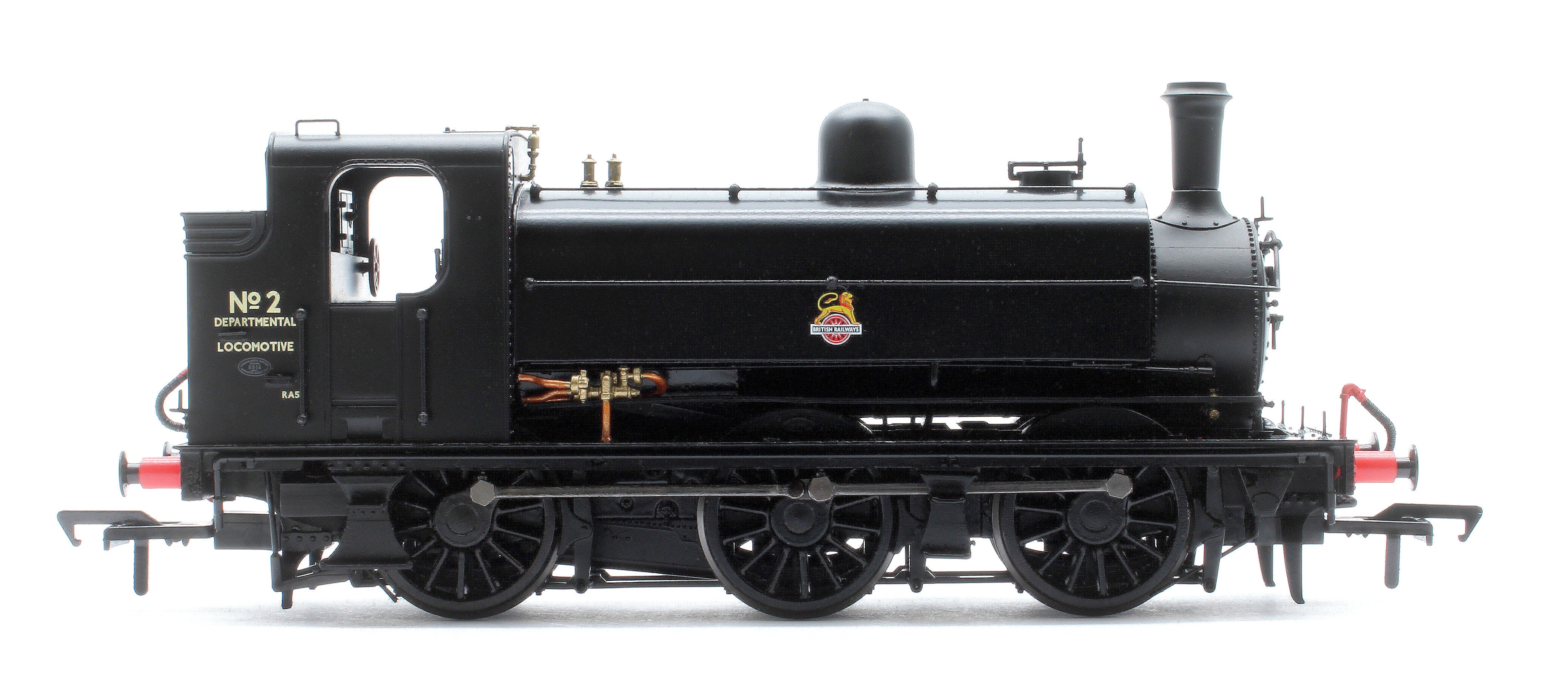 958010 LNER J52/2 No.2 BR Unlined Black Early Crest (Departmental Use) Steam Tank Locomotive - Image 6