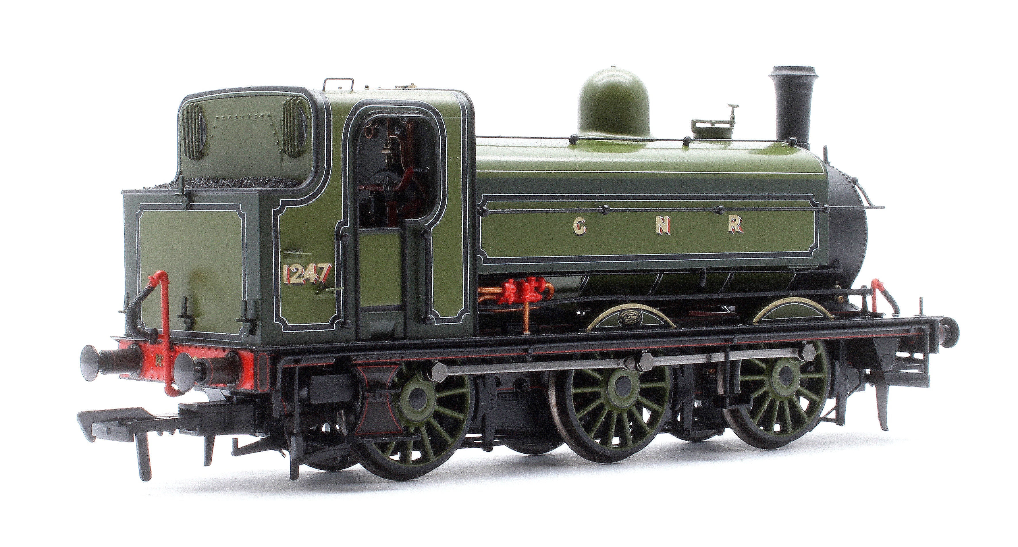 958012 GNR J13 No.1247 GNR Green 1960s Railtour Condition Steam Tank Locomotive - Image 3