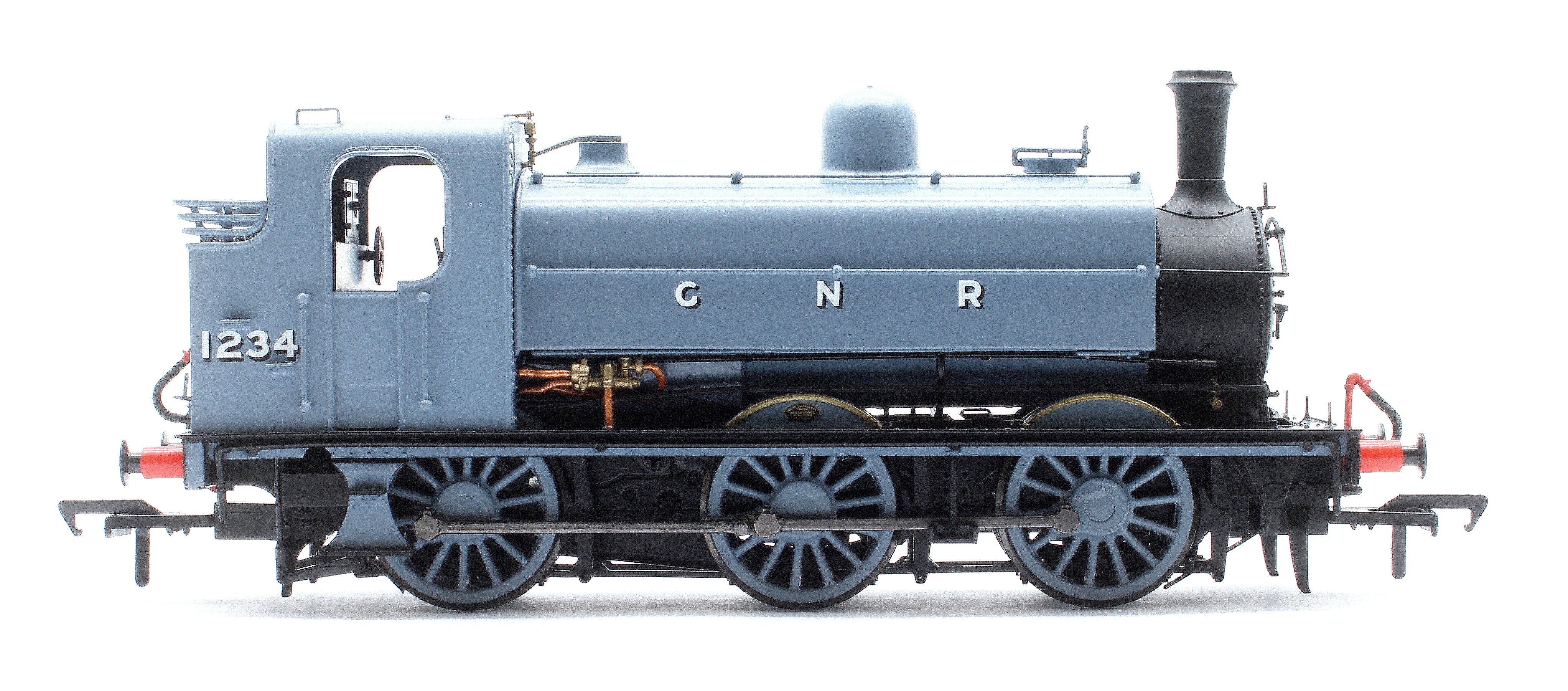 958502 GNR J13 No.1234 GNR Grey Steam Tank Locomotive - DCC Sound - Image 6