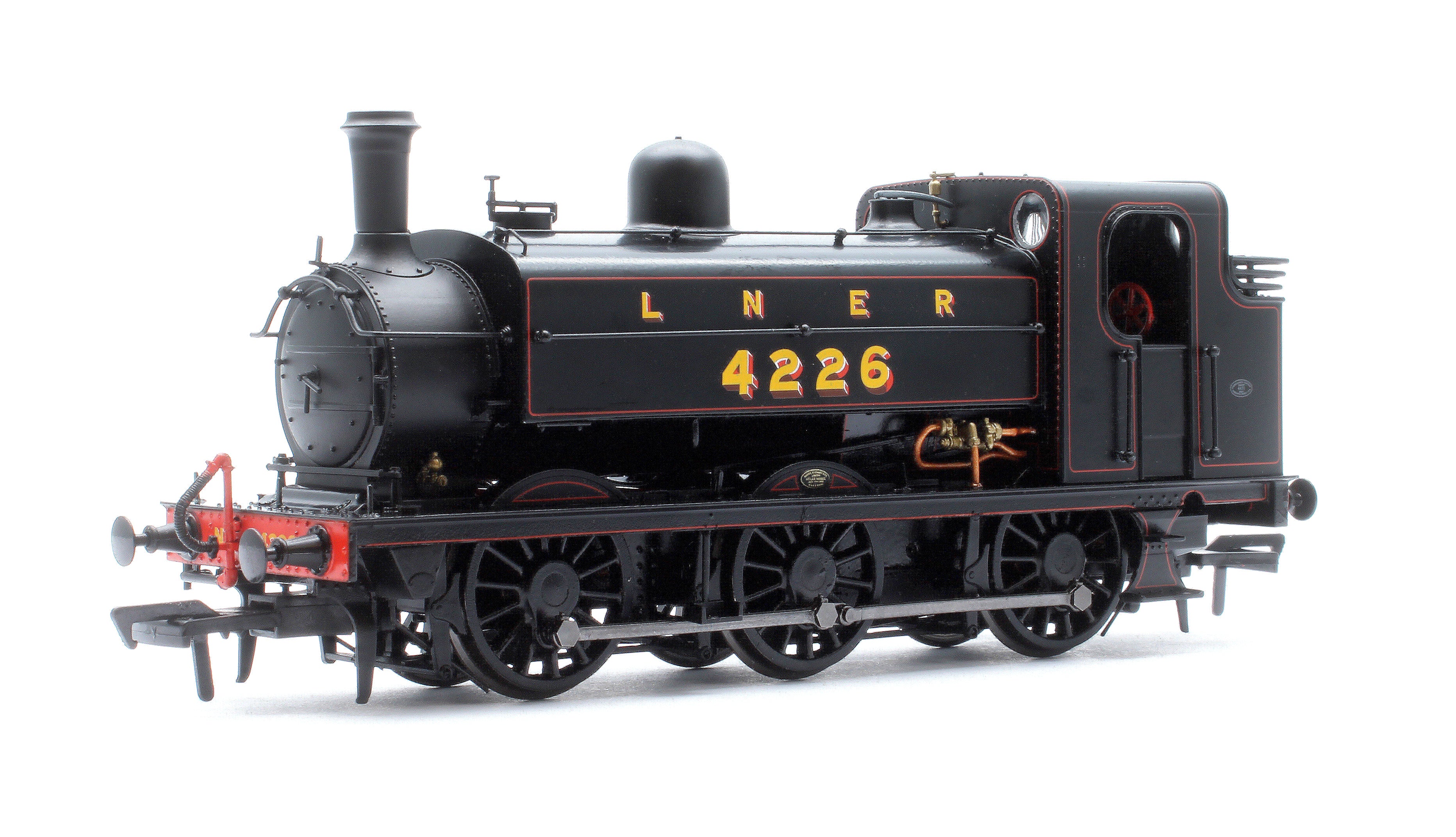 958504 LNER J52/2 No.4226 LNER Black with Red Lining Steam Tank Locomotive - DCC Sound
