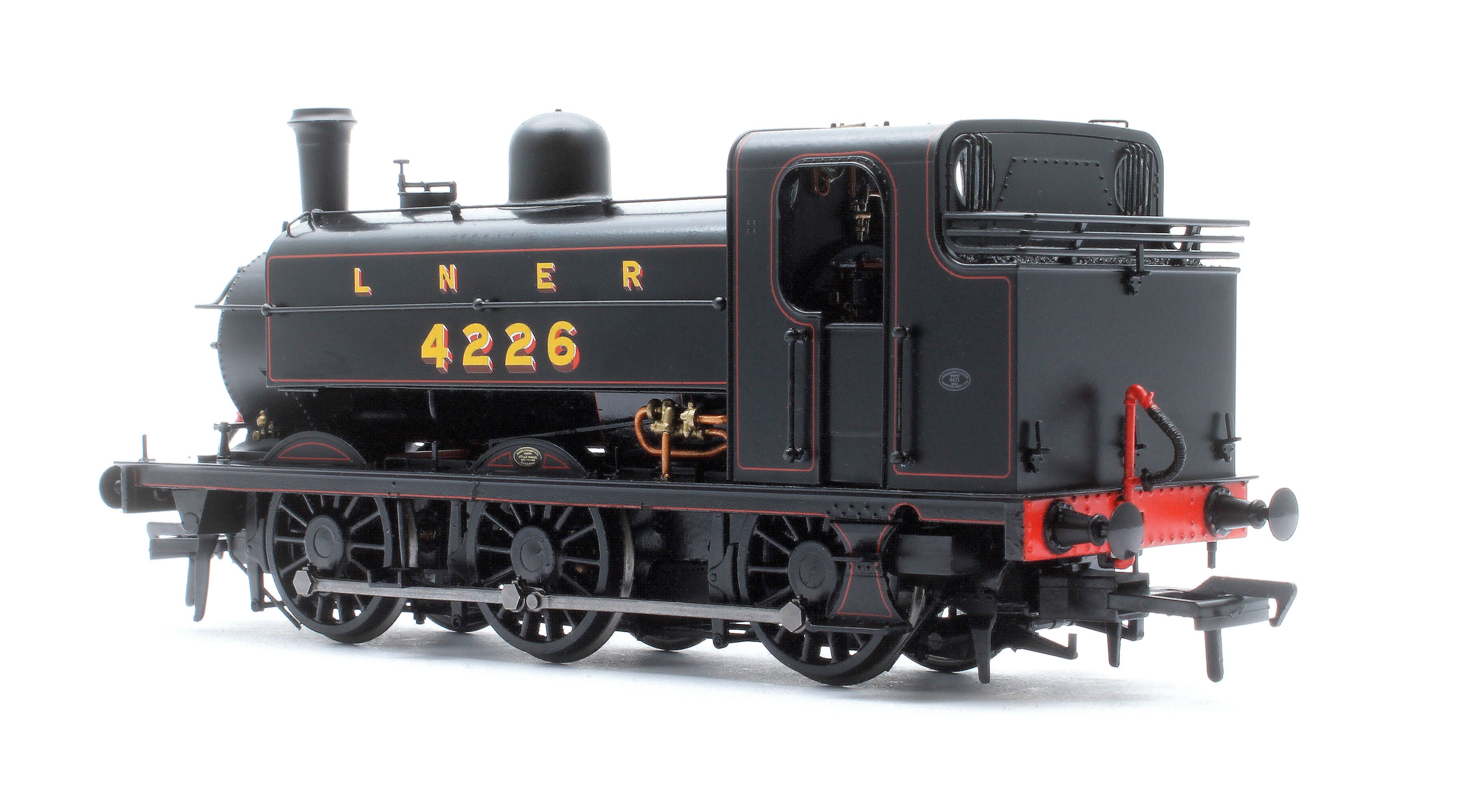 958504 LNER J52/2 No.4226 LNER Black with Red Lining Steam Tank Locomotive - DCC Sound - Image 2