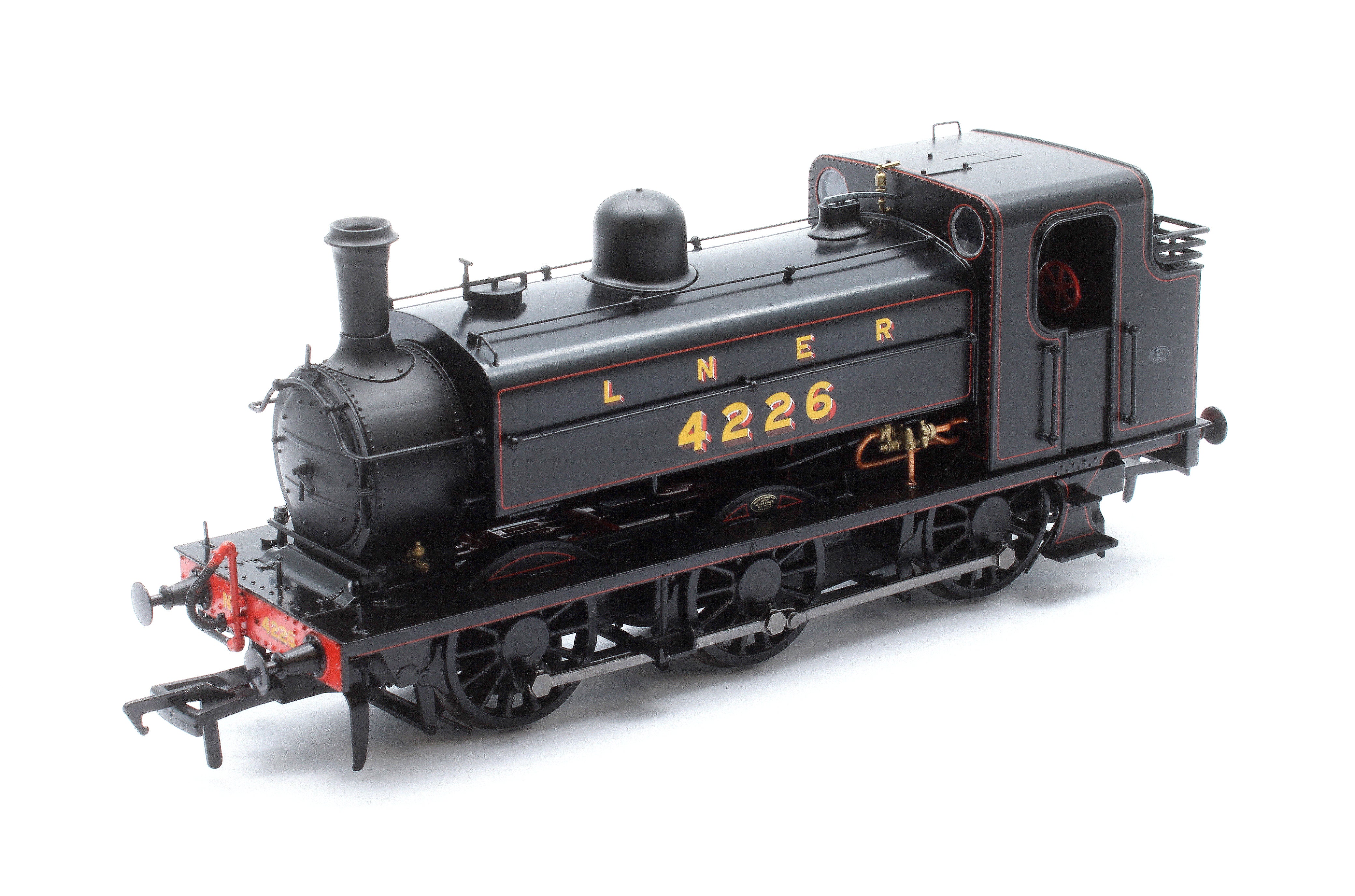 958504 LNER J52/2 No.4226 LNER Black with Red Lining Steam Tank Locomotive - DCC Sound - Image 7