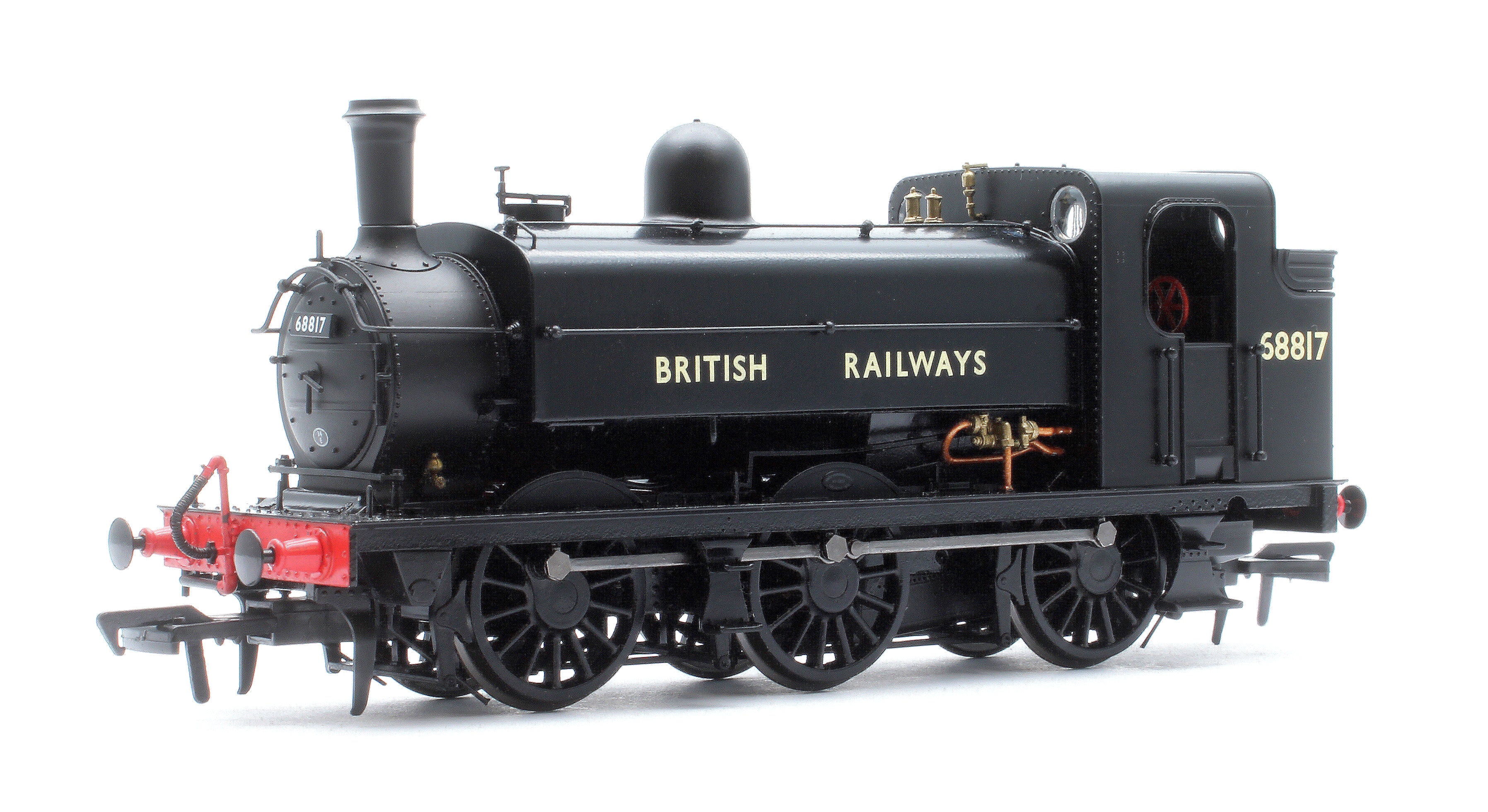958507 LNER J52/2 No.68817 British Railways Lettering Steam Tank Locomotive - DCC Sound