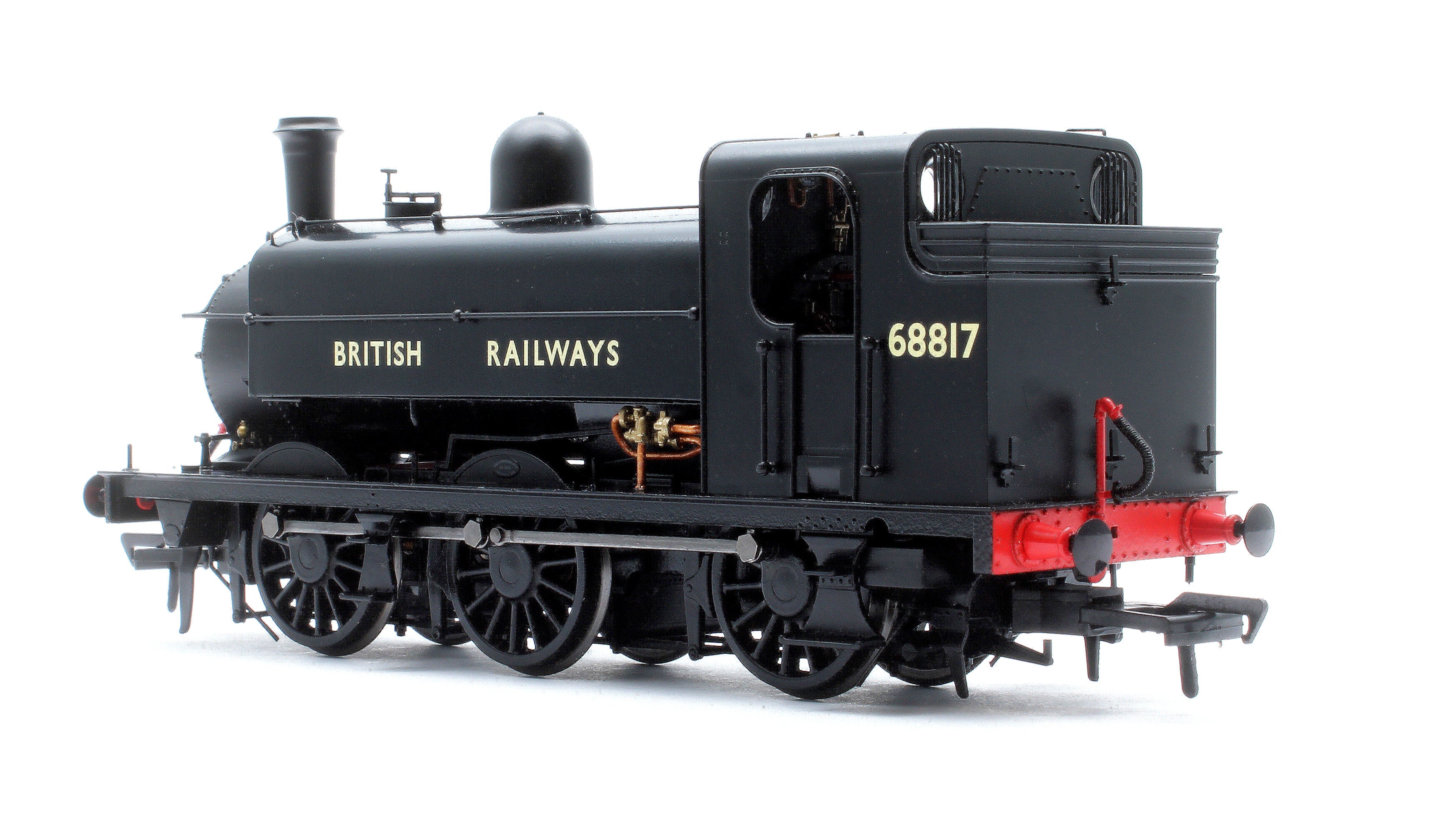 958507 LNER J52/2 No.68817 British Railways Lettering Steam Tank Locomotive - DCC Sound - Image 2
