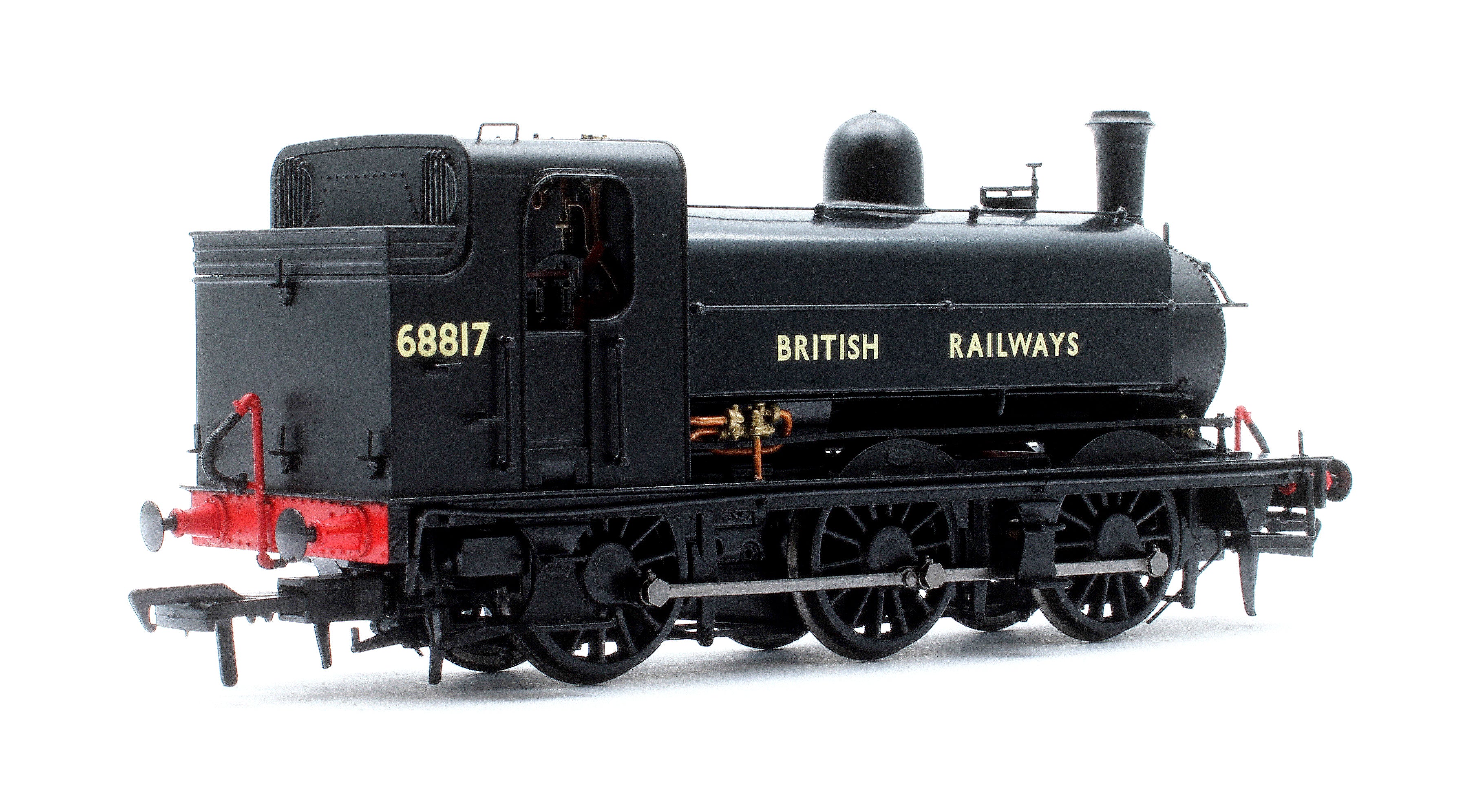 958507 LNER J52/2 No.68817 British Railways Lettering Steam Tank Locomotive - DCC Sound - Image 3