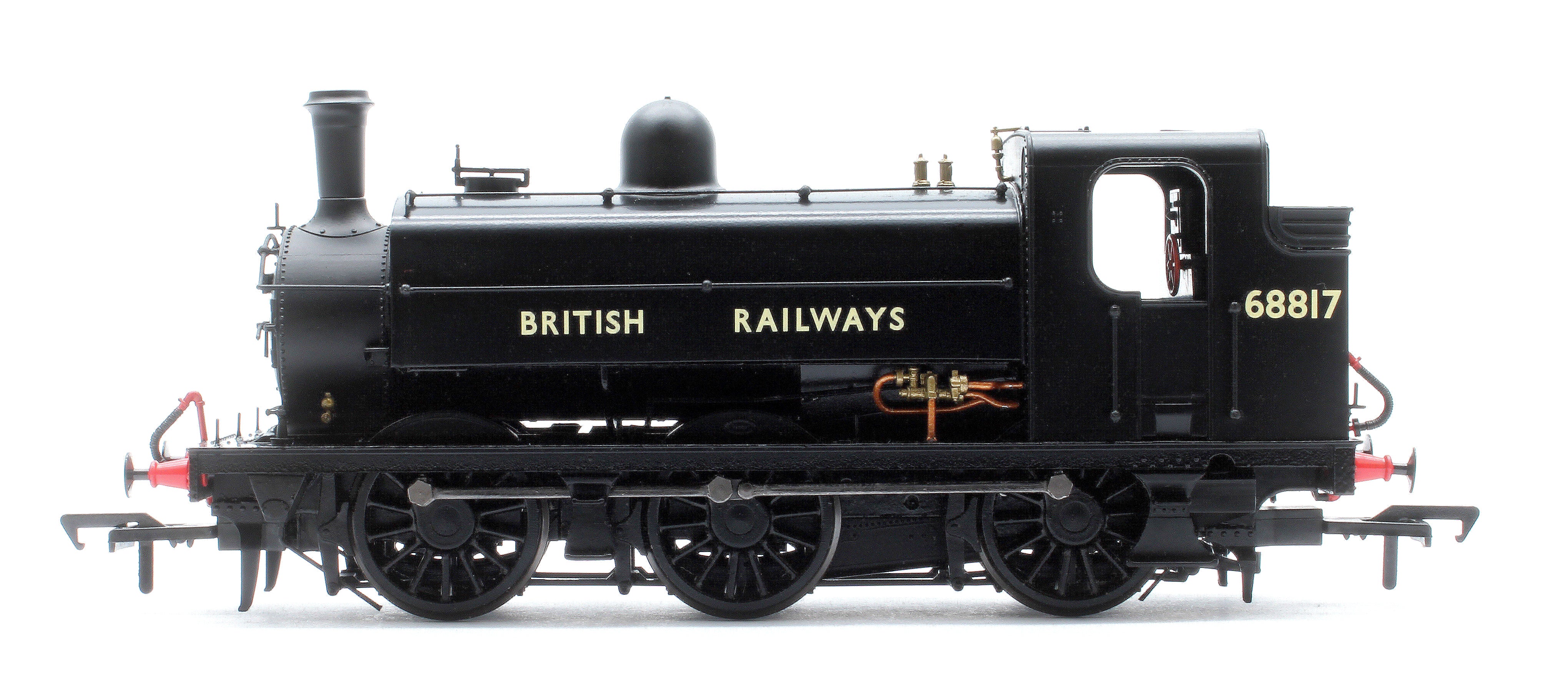 958507 LNER J52/2 No.68817 British Railways Lettering Steam Tank Locomotive - DCC Sound - Image 5