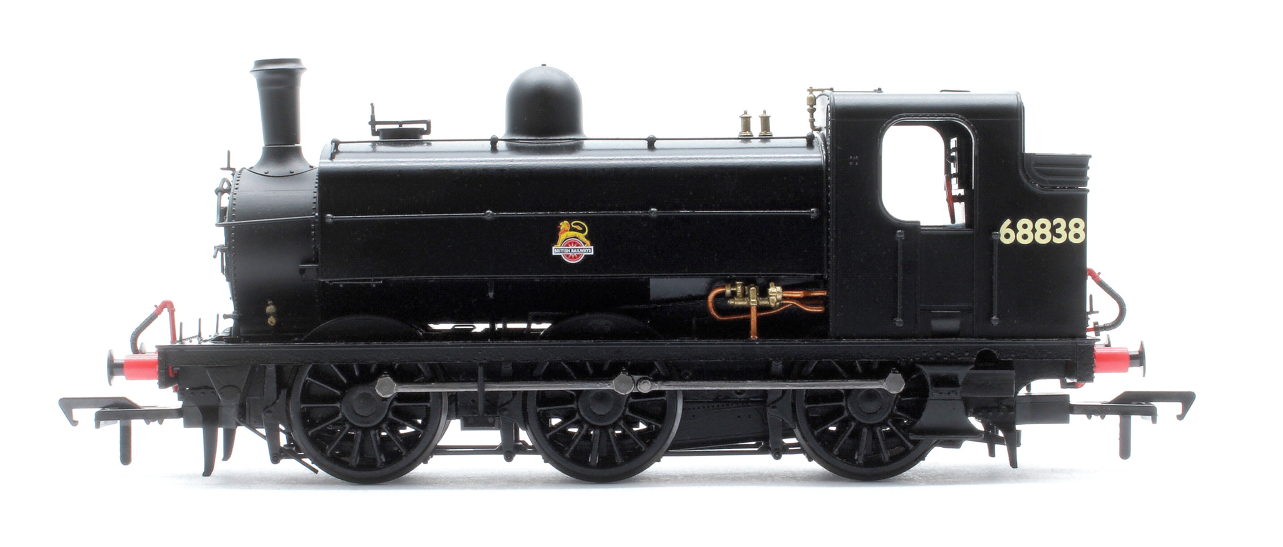 958508 LNER J52/2 No.68838 BR Unlined Black Early Crest Steam Tank Locomotive - DCC Sound - Image 5